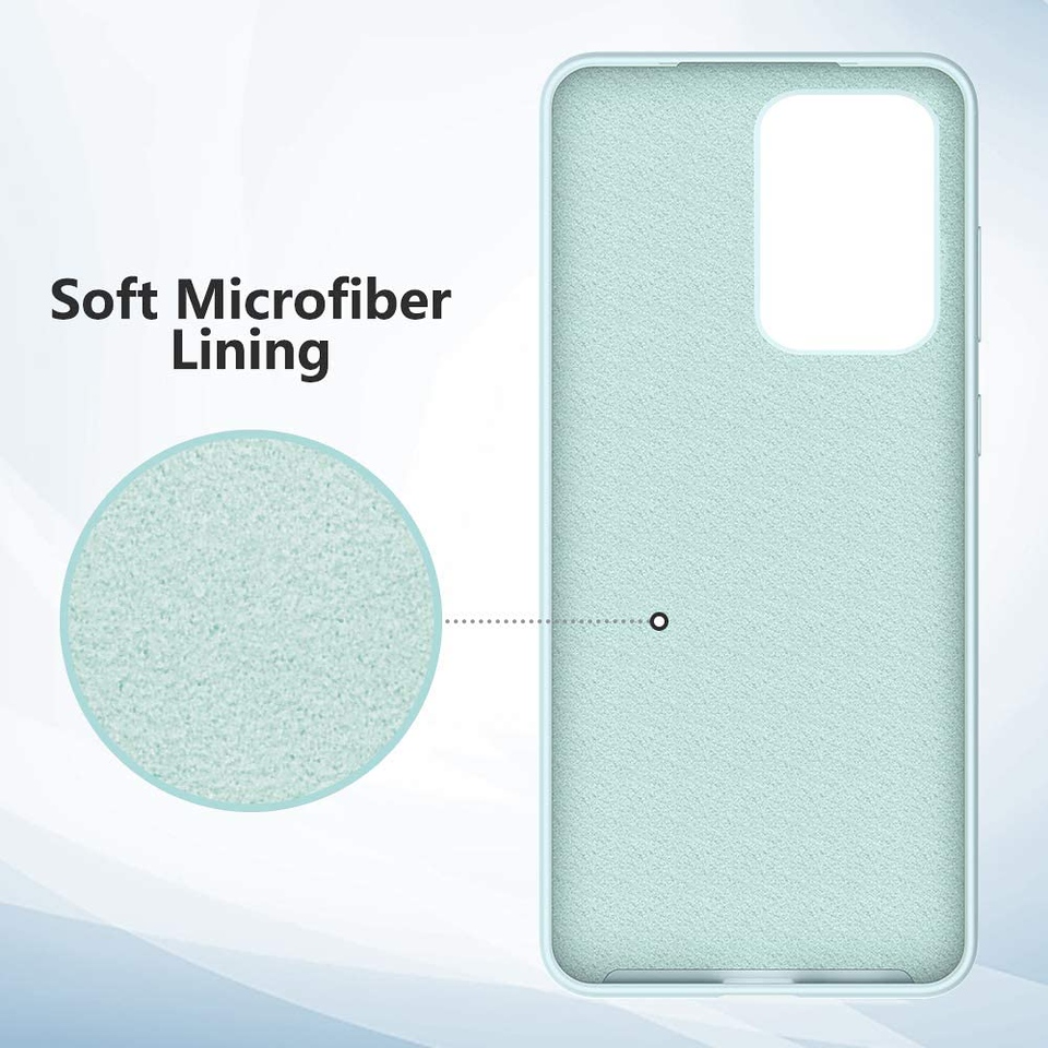 For Samsung Galaxy A72 5G Hybrid Liquid Silicone Gel Rubber Soft Flexible Cover - Imagen 30 de 48