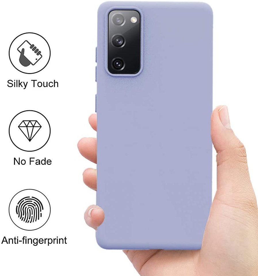For Samsung Galaxy A72 5G Hybrid Liquid Silicone Gel Rubber Soft Flexible Cover - Imagen 17 de 48
