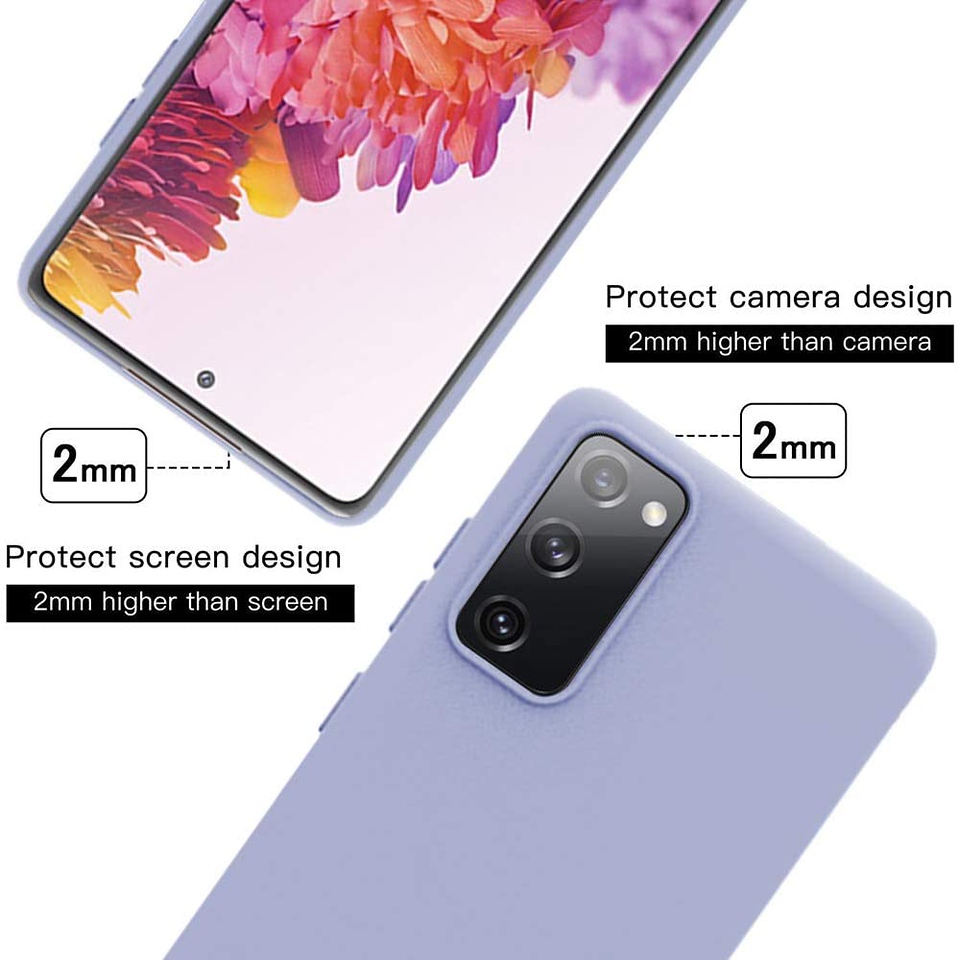 For Samsung Galaxy A72 5G Hybrid Liquid Silicone Gel Rubber Soft Flexible Cover - Imagen 23 de 48