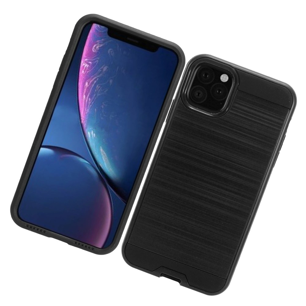 For Apple iPhone 14 /Plus Pro Max Brushed Texture Hybrid Dual Layer Case Cover - Bild 8 von 19