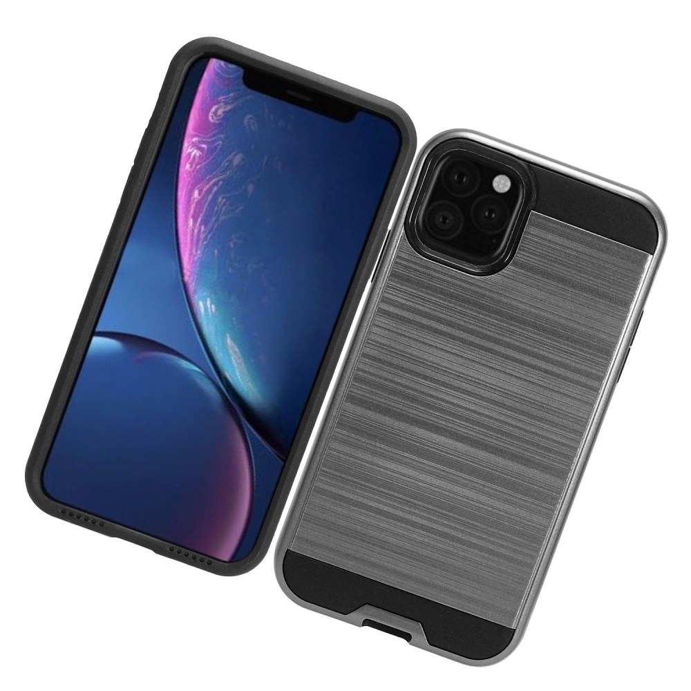 For Apple iPhone 14 /Plus Pro Max Brushed Texture Hybrid Dual Layer Case Cover - Bild 14 von 19