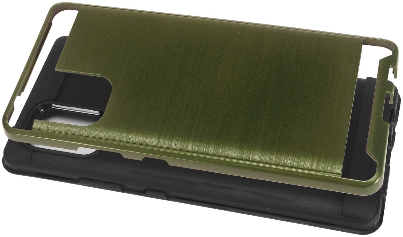 Für Motorola Moto G Power 2021 Hülle Brushed Textur Hybrid PC & TPU Robust Cover - Bild 33 von 65