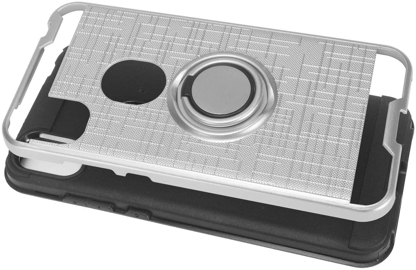 For T-Mobile TCL REVVL 5G Hybrid 360° Armor Ring Kickstand Car Mount Case Cover - Picture 45 of 47