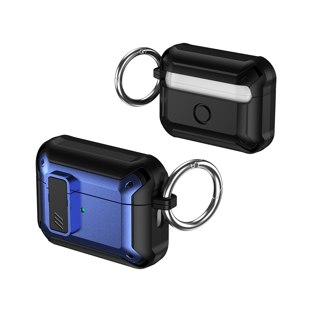 Funda protectora híbrida dura con mosquetón para Apple AirPods Pro 2da generación 2022 - Imagen 17 de 29