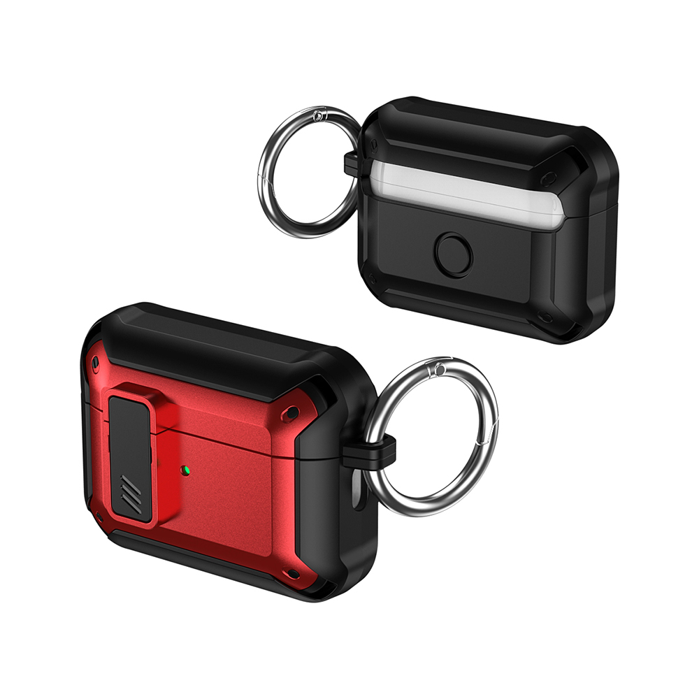 Funda protectora híbrida dura con mosquetón para Apple AirPods Pro 2da generación 2022 - Imagen 24 de 29