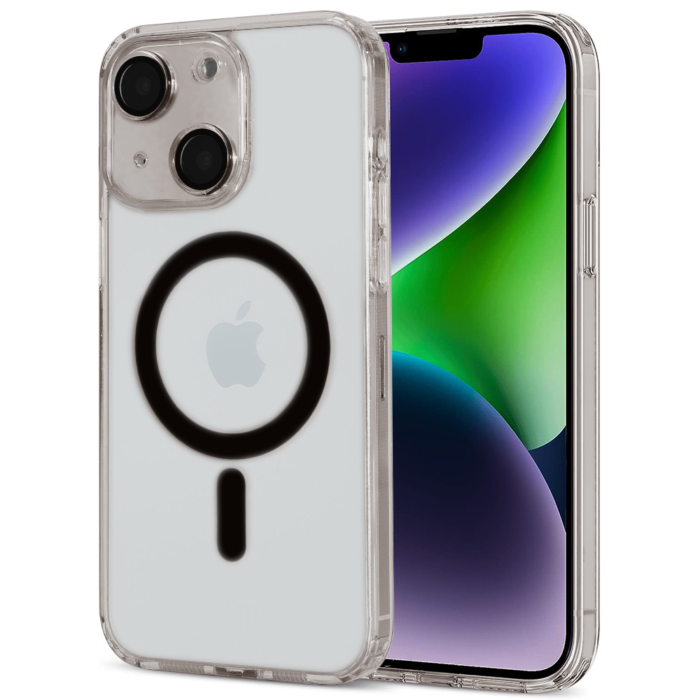 For Apple iPhone 15 Plus Hard Back TPU Frame Compatible with MagSafe Case Cover - Picture 18 of 48