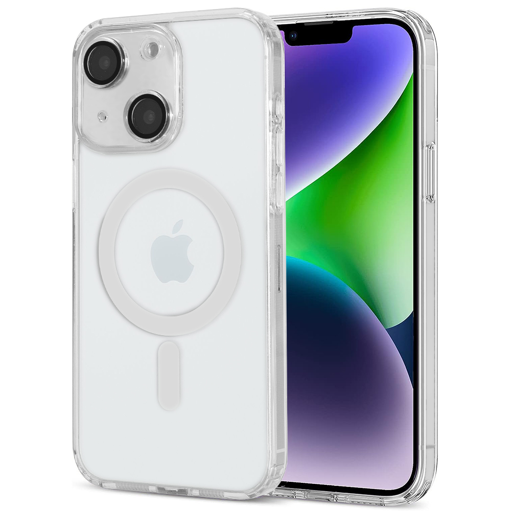 For Apple iPhone 15 Plus Hard Back TPU Frame Compatible with MagSafe Case Cover - Picture 10 of 48