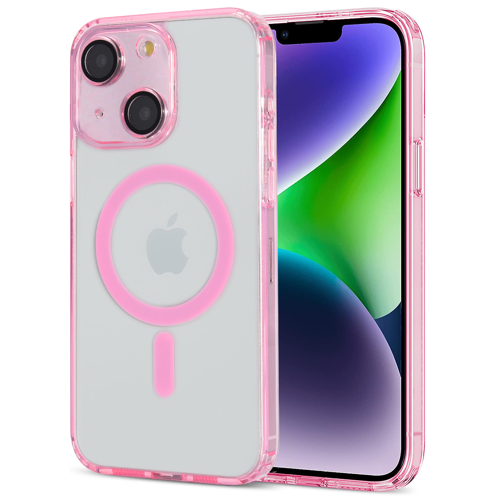 For Apple iPhone 15 Plus Hard Back TPU Frame Compatible with MagSafe Case Cover - Picture 26 of 48