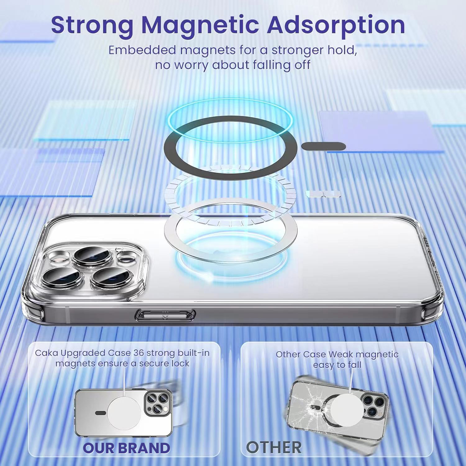 For Apple iPhone 15 Plus Hard Back TPU Frame Compatible with MagSafe Case Cover - Picture 36 of 48