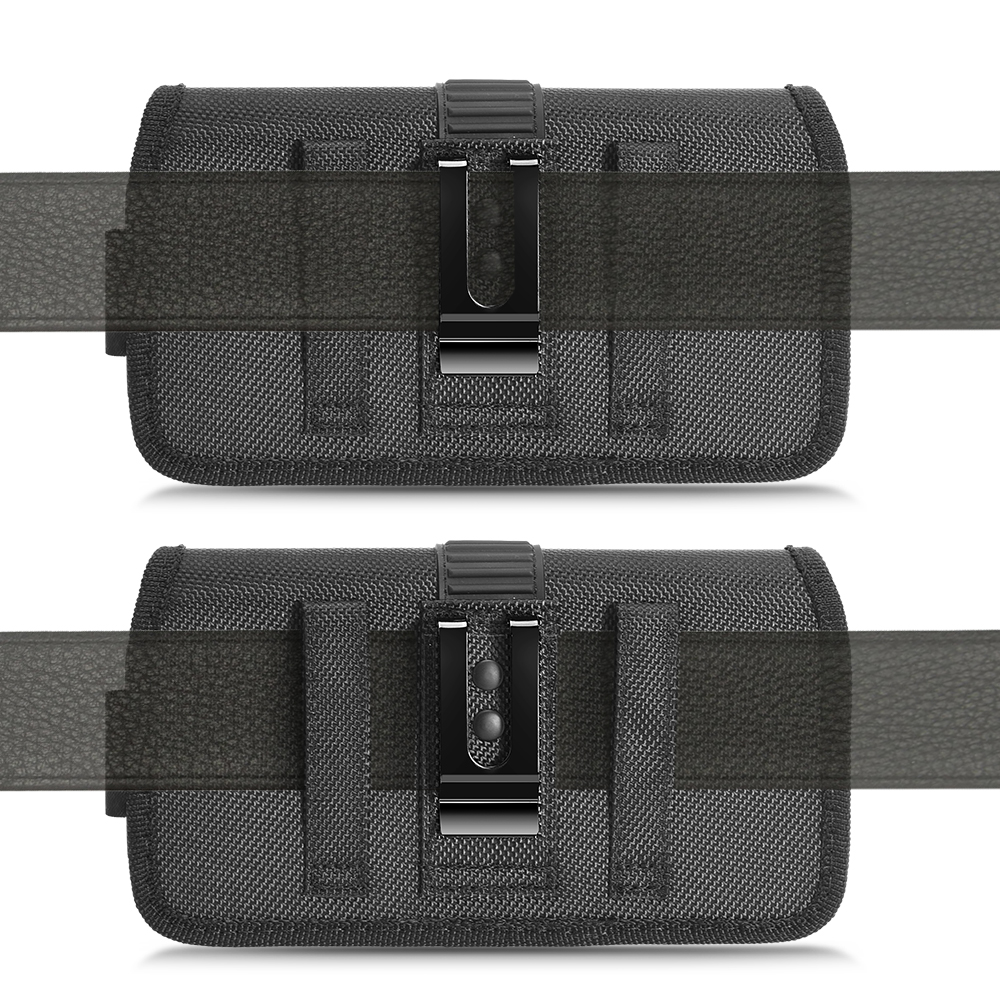 Funda universal horizontal para teléfono funda clip para cinturón gancho agarre y ranura para tarjeta - Imagen 8 de 8