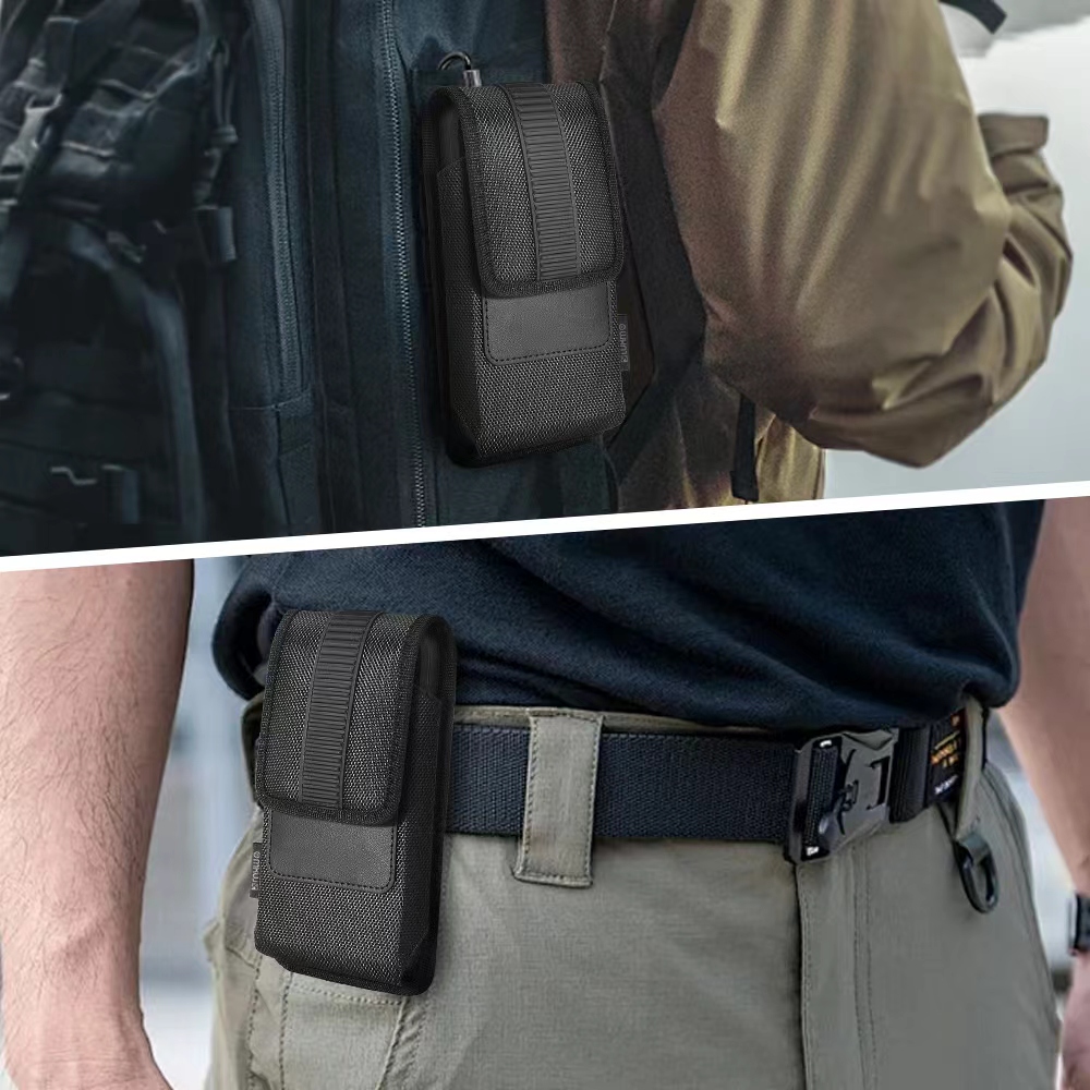 Funda Universal Vertical Bolsa con Clip de Cinturón Gancho Empuñadura Frontal con Ranura para Tarjeta - Imagen 8 de 8