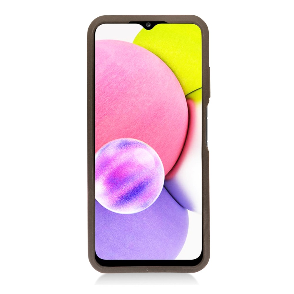 For Samsung Galaxy A03S Brushed Texture Hybrid Dual Layer Hard PC TPU Case Cover - Picture 10 of 28