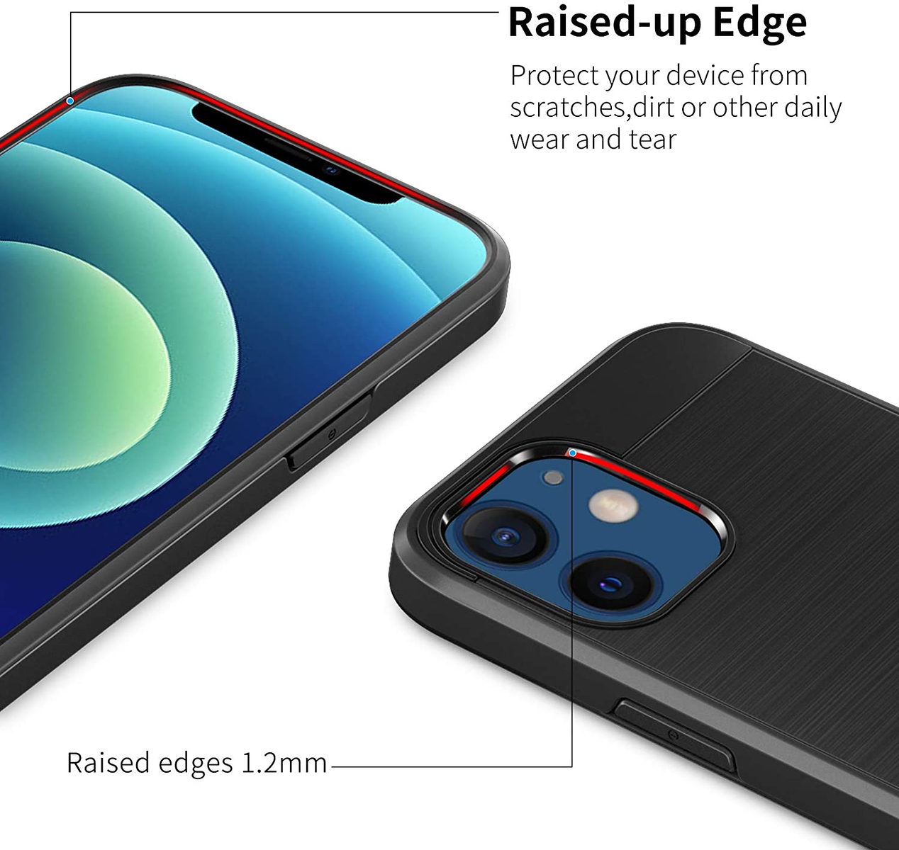 For Samsung Galaxy A03S Brushed Texture Hybrid Dual Layer Hard PC TPU Case Cover - Picture 15 of 28