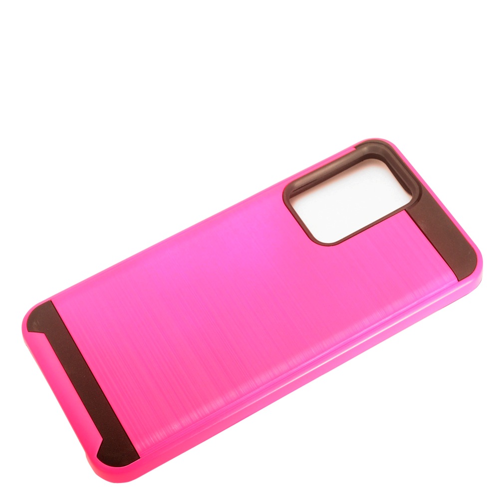 For Samsung Galaxy A03S Brushed Texture Hybrid Dual Layer Hard PC TPU Case Cover - Picture 24 of 28