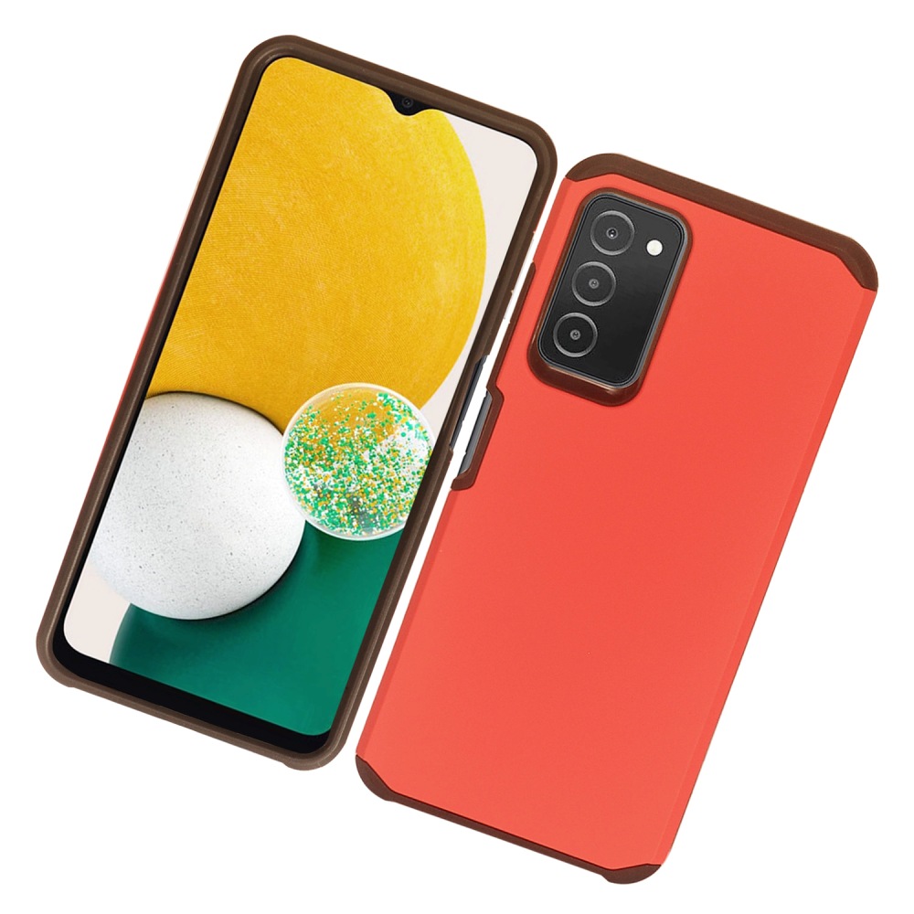 For Samsung Galaxy A03S Stylish Design 2 in 1 Hard Shockproof Hybrid Case Cover - Picture 34 of 40