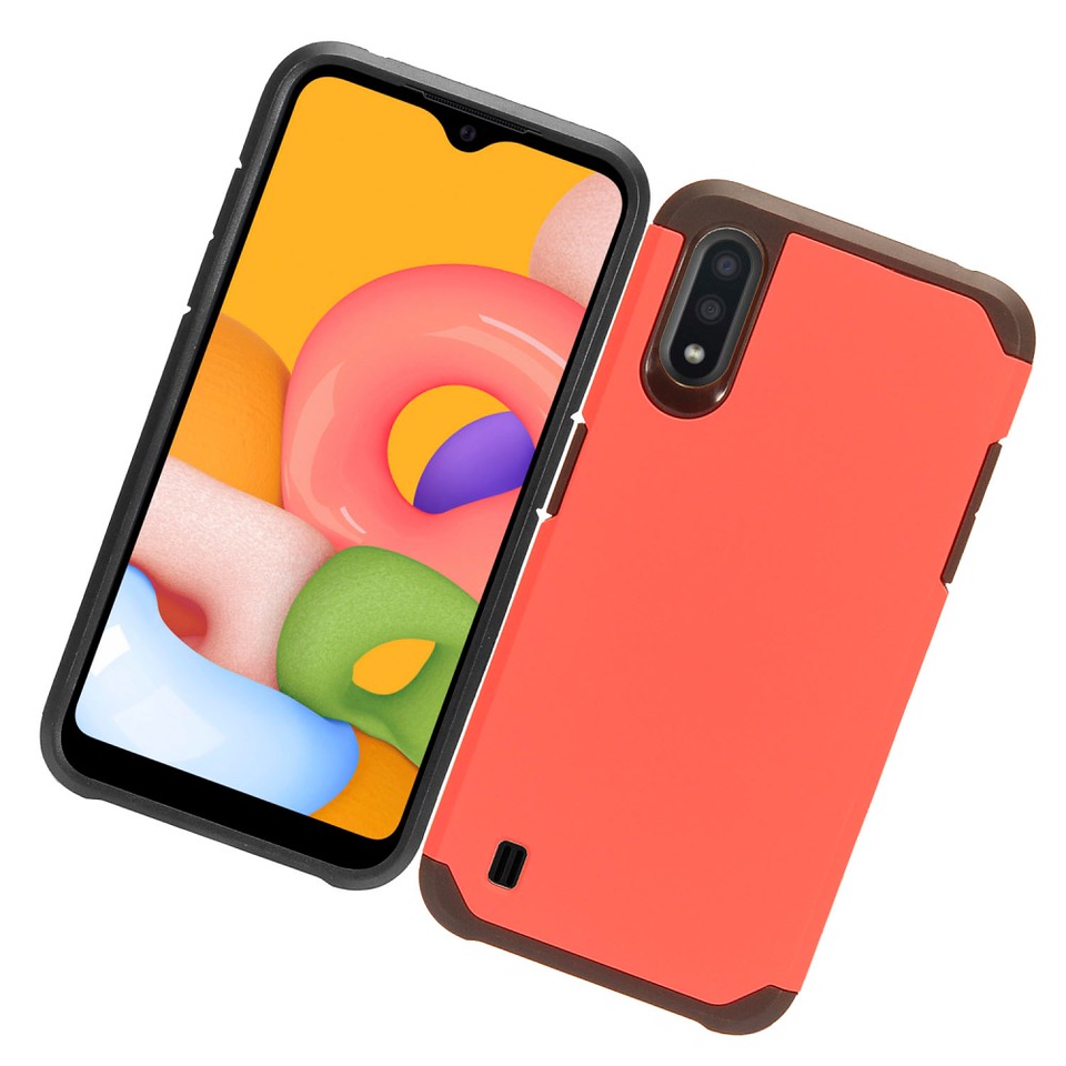 For Samsung Galaxy A03S Stylish Design 2 in 1 Hard Shockproof Hybrid Case Cover - Picture 38 of 40