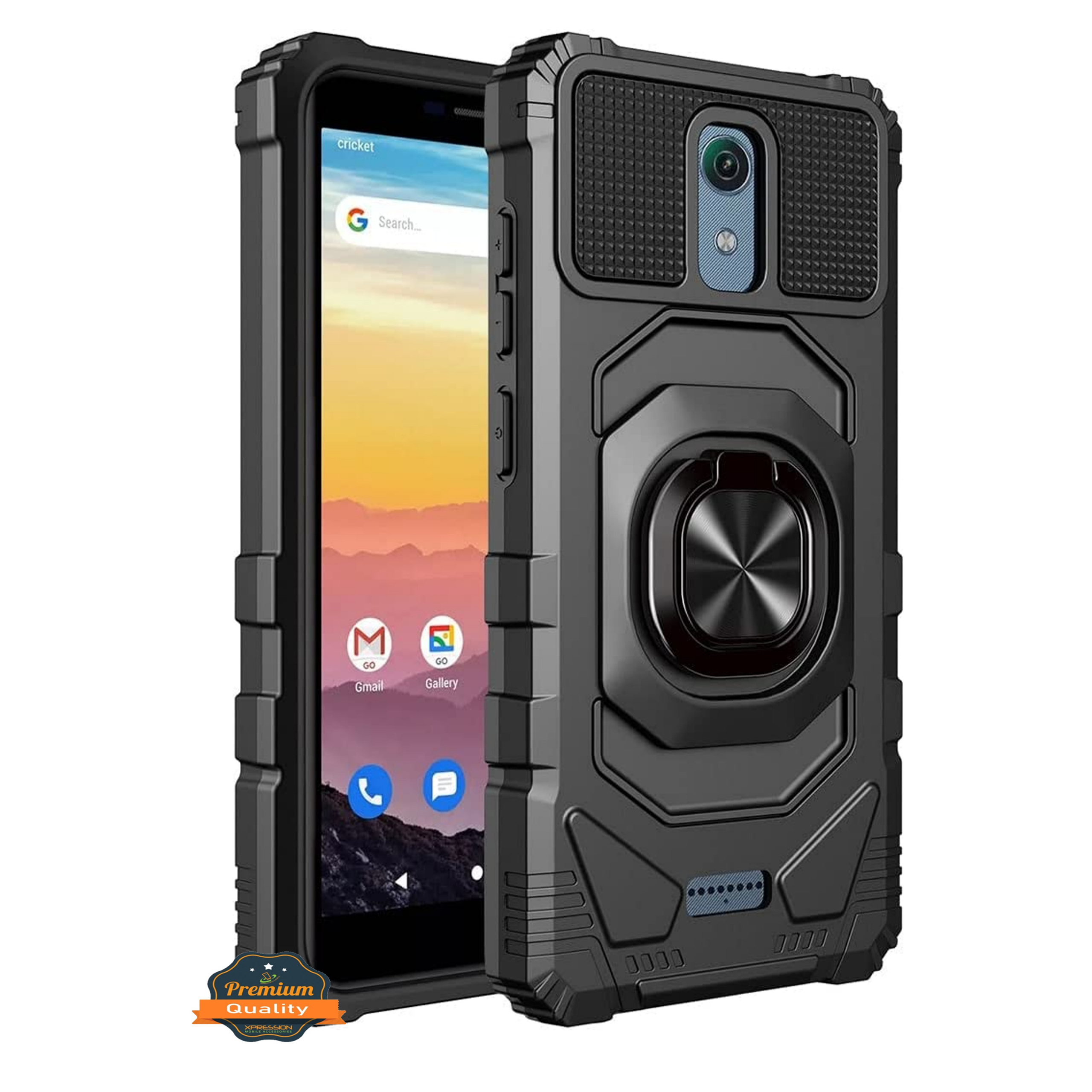 For TCL 30 T /T603 Stand 2in1 Ring Holder Kickstand Hybrid Armor TPU Case Cover - Picture 20 of 30