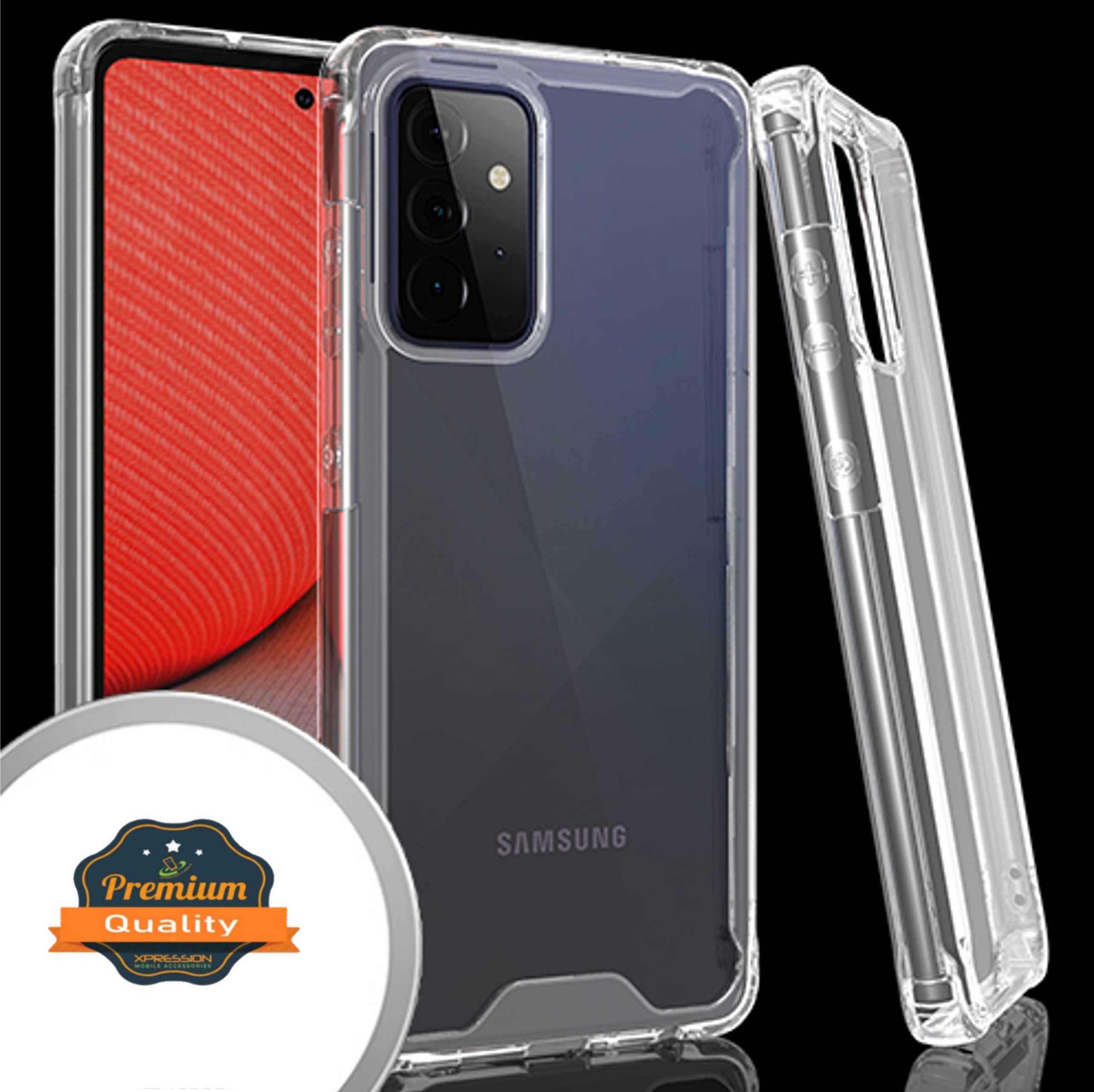 For Samsung Galaxy A03S Frame Shockproof Hybrid Rubber Silicone TPU Case Cover - Picture 12 of 28