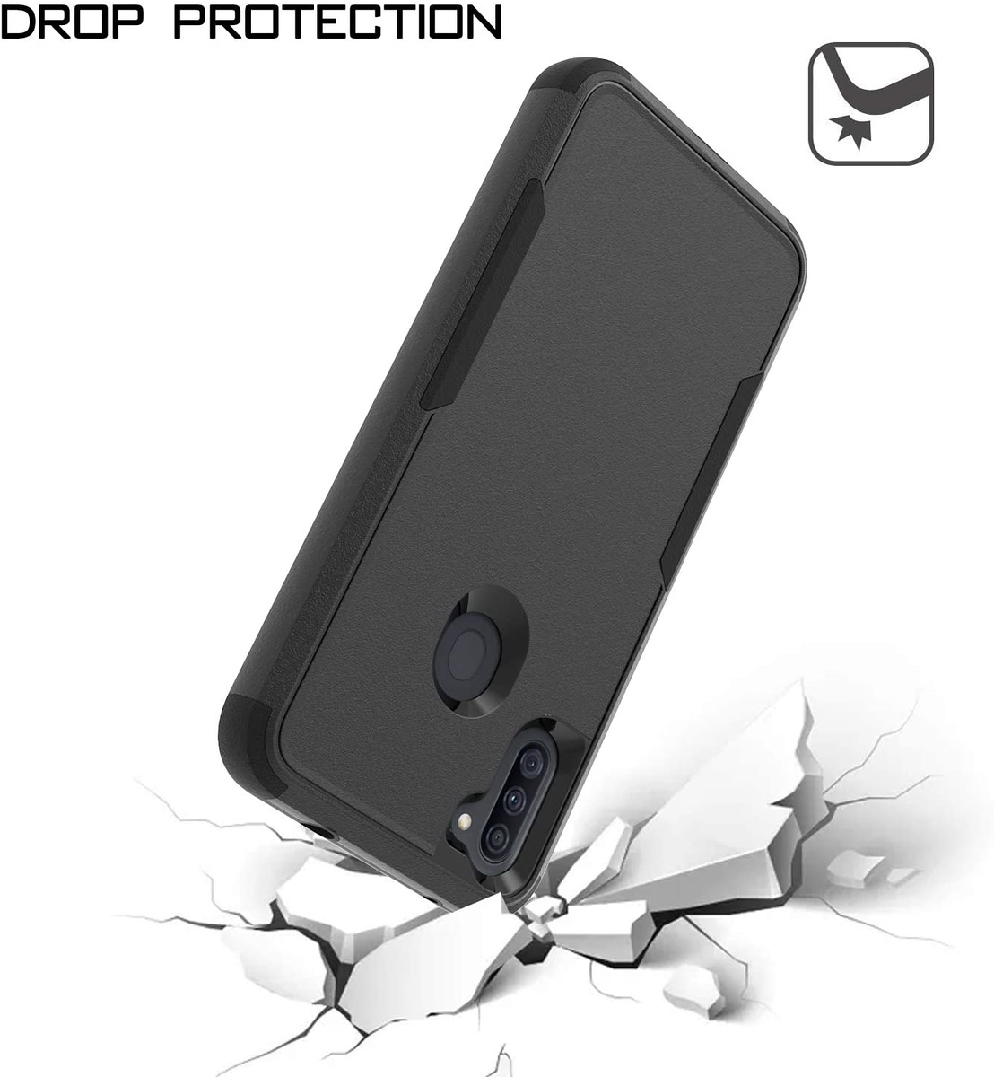 For Samsung Galaxy A16 5G Tough Hybrid Shockproof TPU 3-Layer Armor Case Cover - Picture 16 of 37