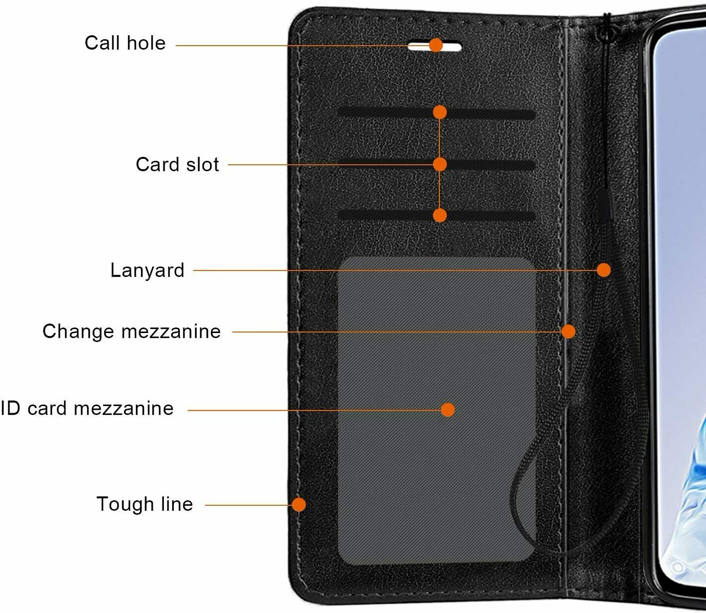 For Apple iPhone 16 Pro Wallet Leather Pouch with Card Slots Pocket Case Cover - Picture 12 of 25