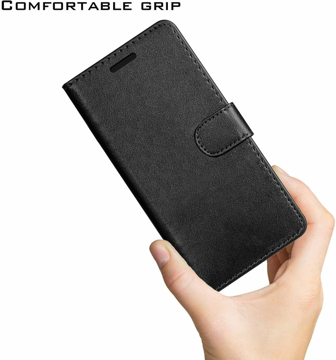 For Apple iPhone 16 Pro Wallet Leather Pouch with Card Slots Pocket Case Cover - Picture 16 of 25