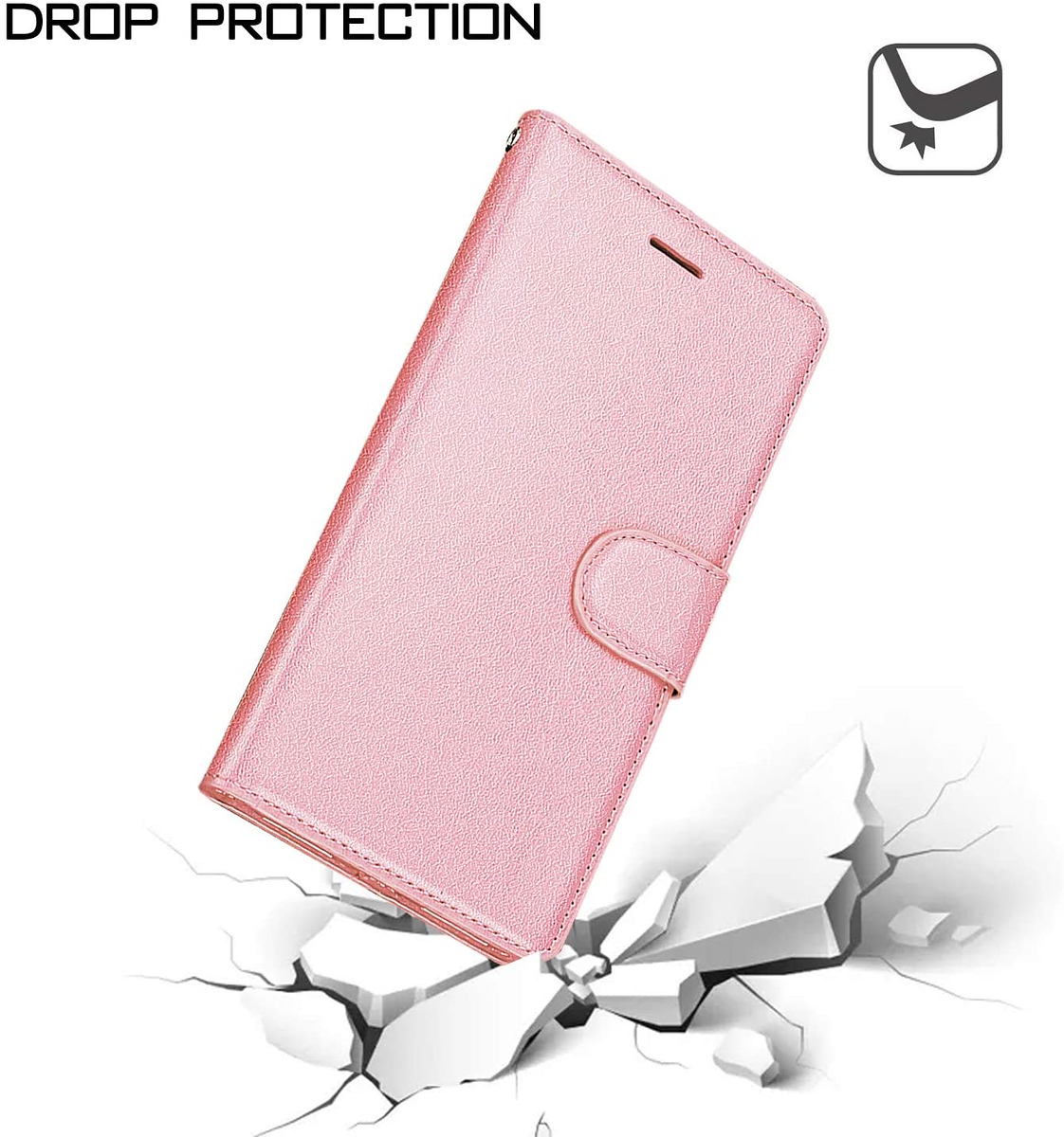For Apple iPhone 16 Pro Wallet Leather Pouch with Card Slots Pocket Case Cover - Picture 22 of 25
