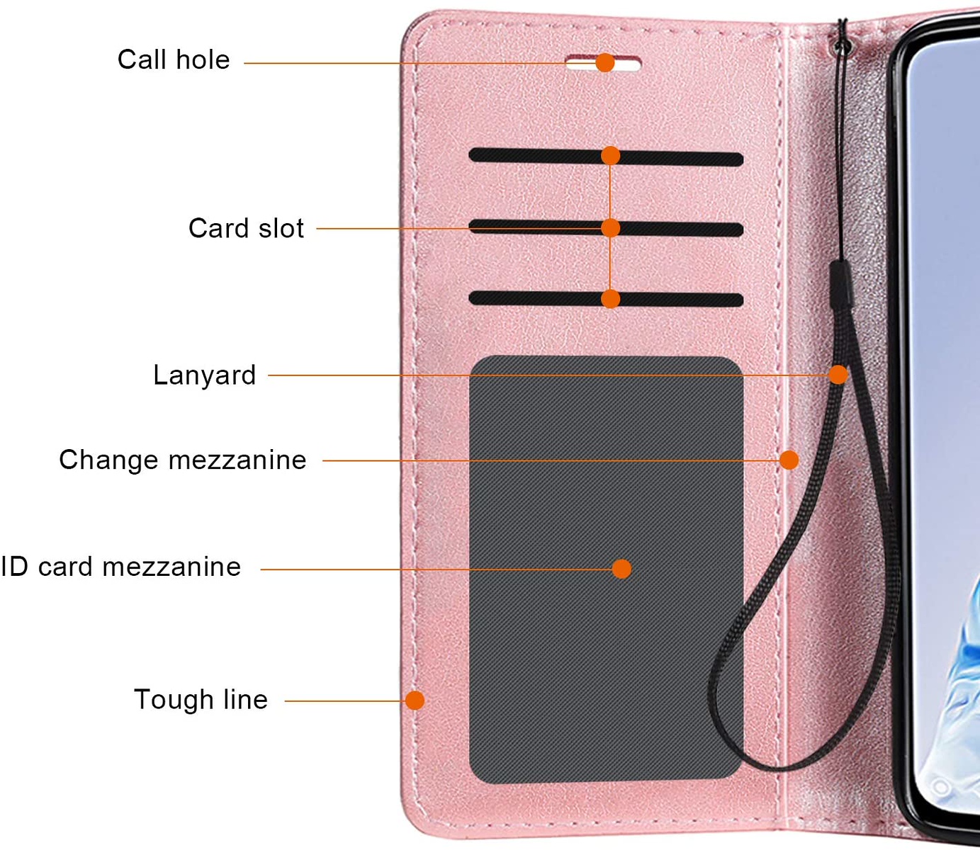 For Apple iPhone 16 Pro Wallet Leather Pouch with Card Slots Pocket Case Cover - Picture 20 of 25