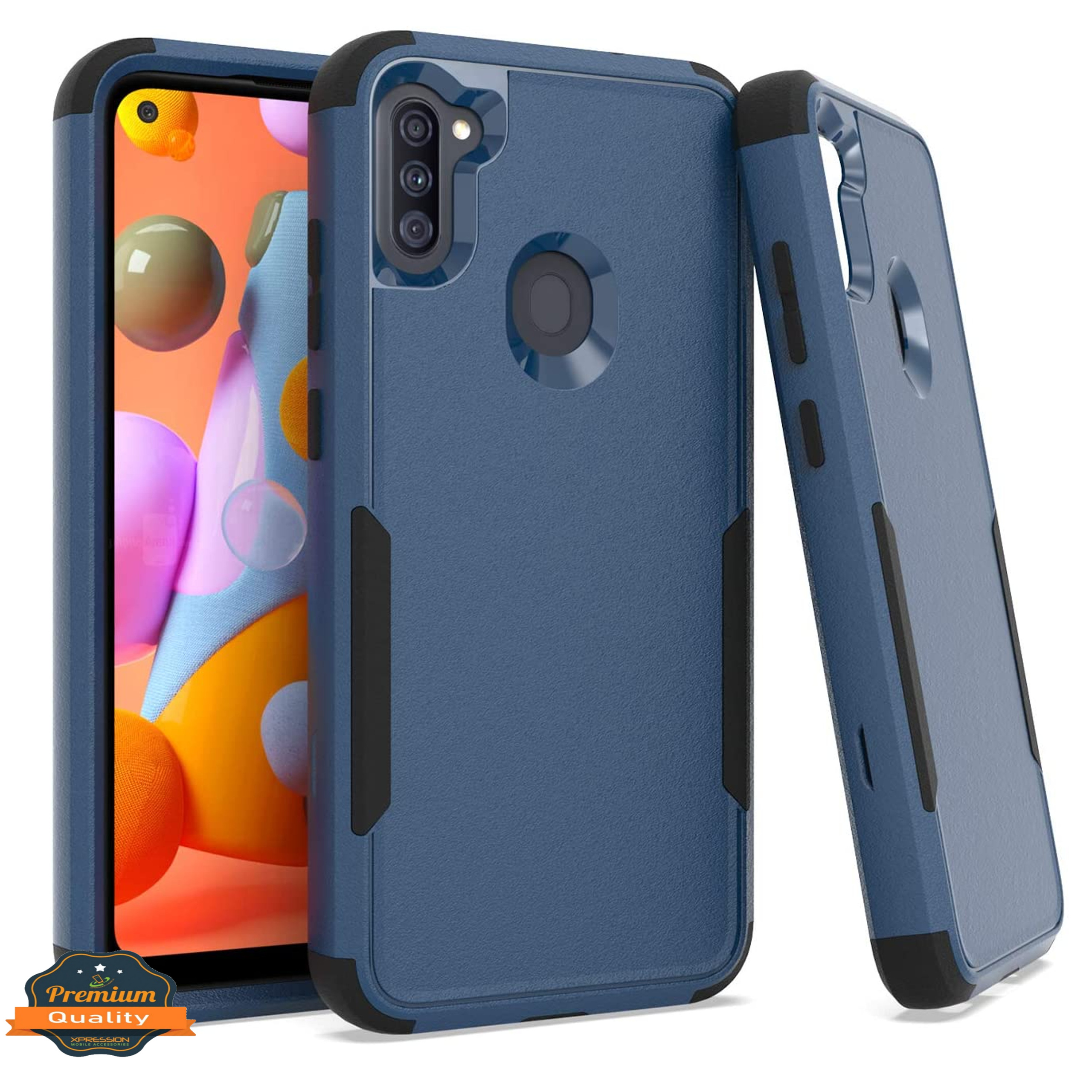 For Apple iPhone 16 Plus Tough Hybrid Shockproof Rubber 3in1 Armor Case Cover - Picture 27 of 37