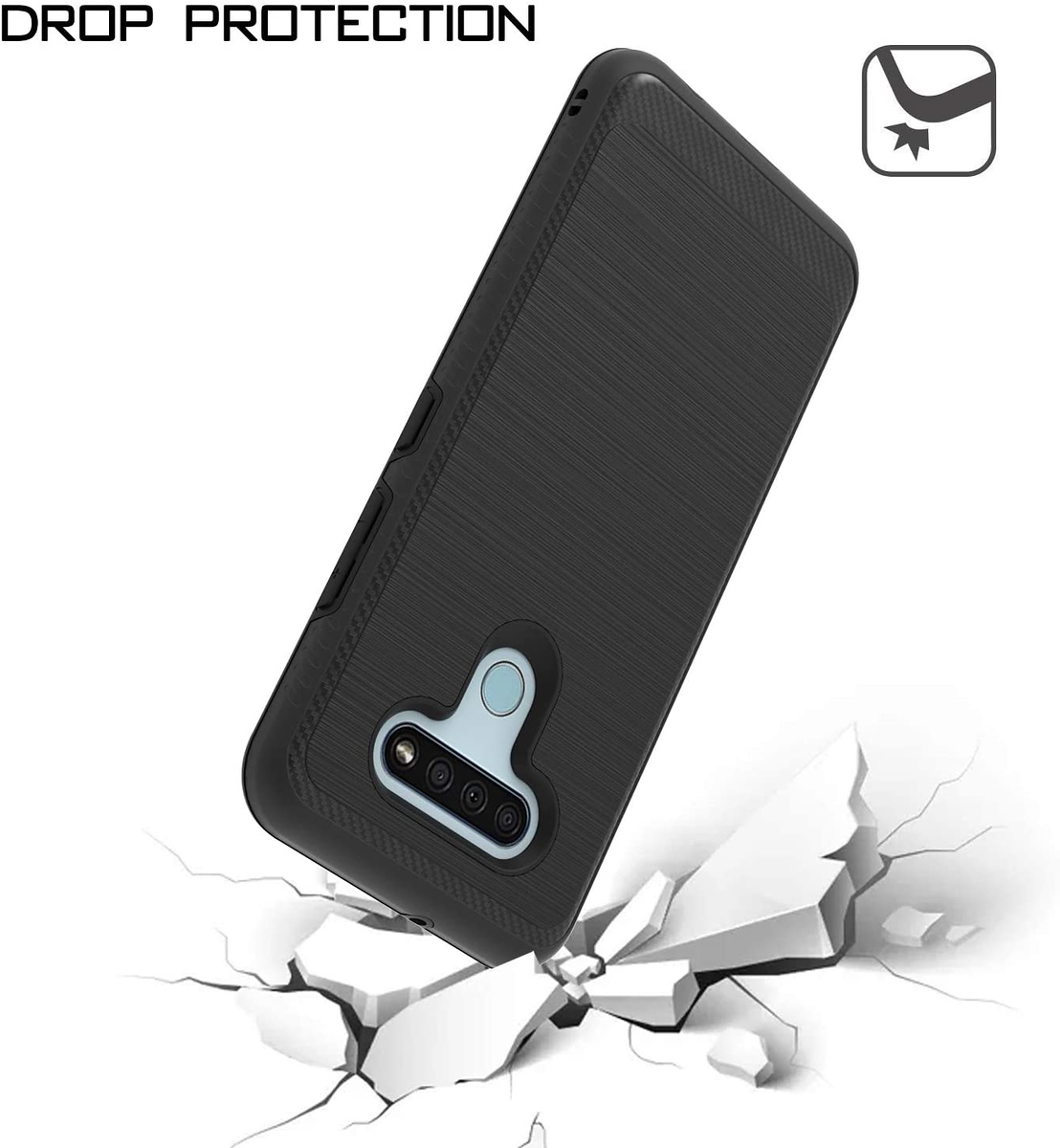 For Motorola Moto G Stylus 2022 4G Armor Texture Rugged Shock Hard Case Cover - Picture 12 of 36