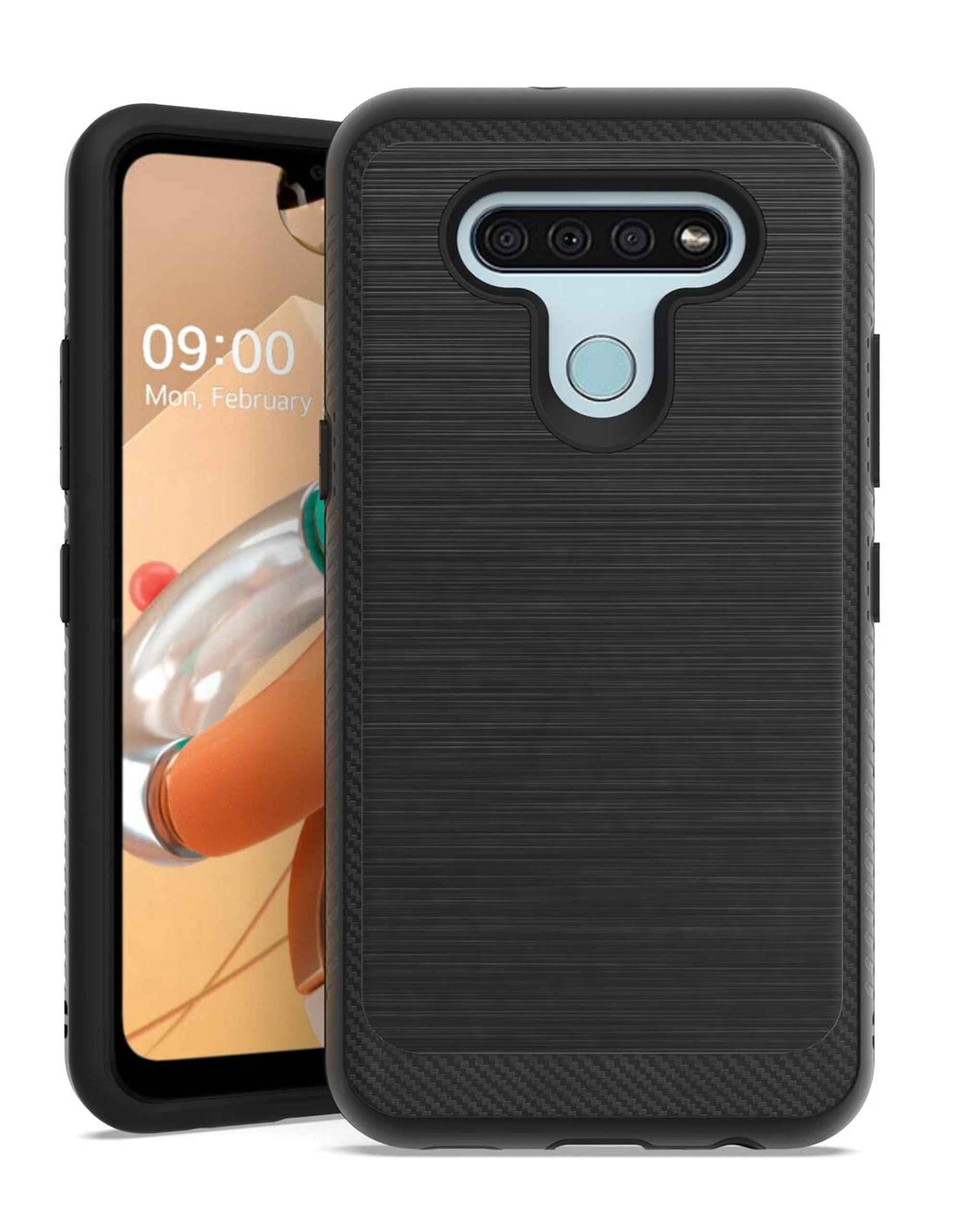 For Motorola Moto G Stylus 2022 4G Armor Texture Rugged Shock Hard Case Cover - Picture 11 of 36