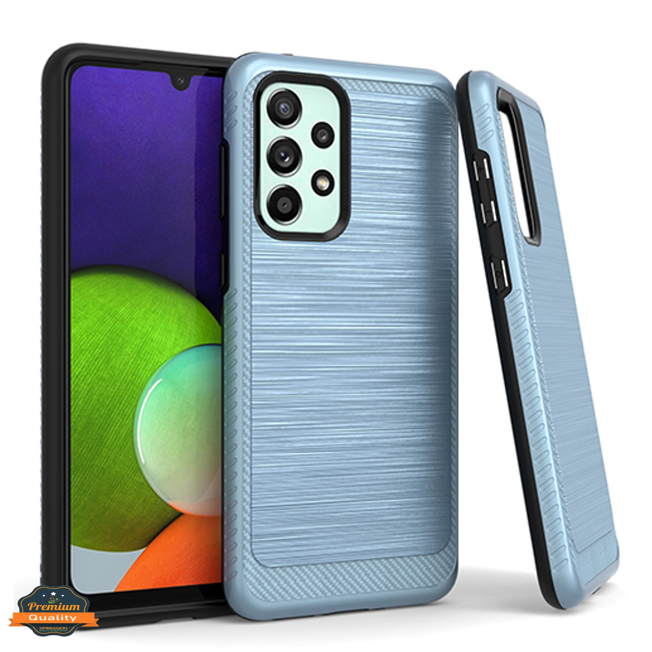 For Motorola Moto G Stylus 2022 4G Armor Texture Rugged Shock Hard Case Cover - Picture 16 of 36
