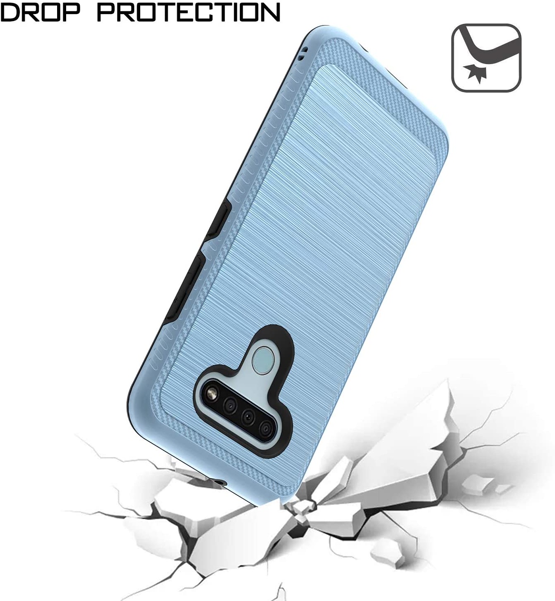 For Motorola Moto G Stylus 2022 4G Armor Texture Rugged Shock Hard Case Cover - Picture 19 of 36