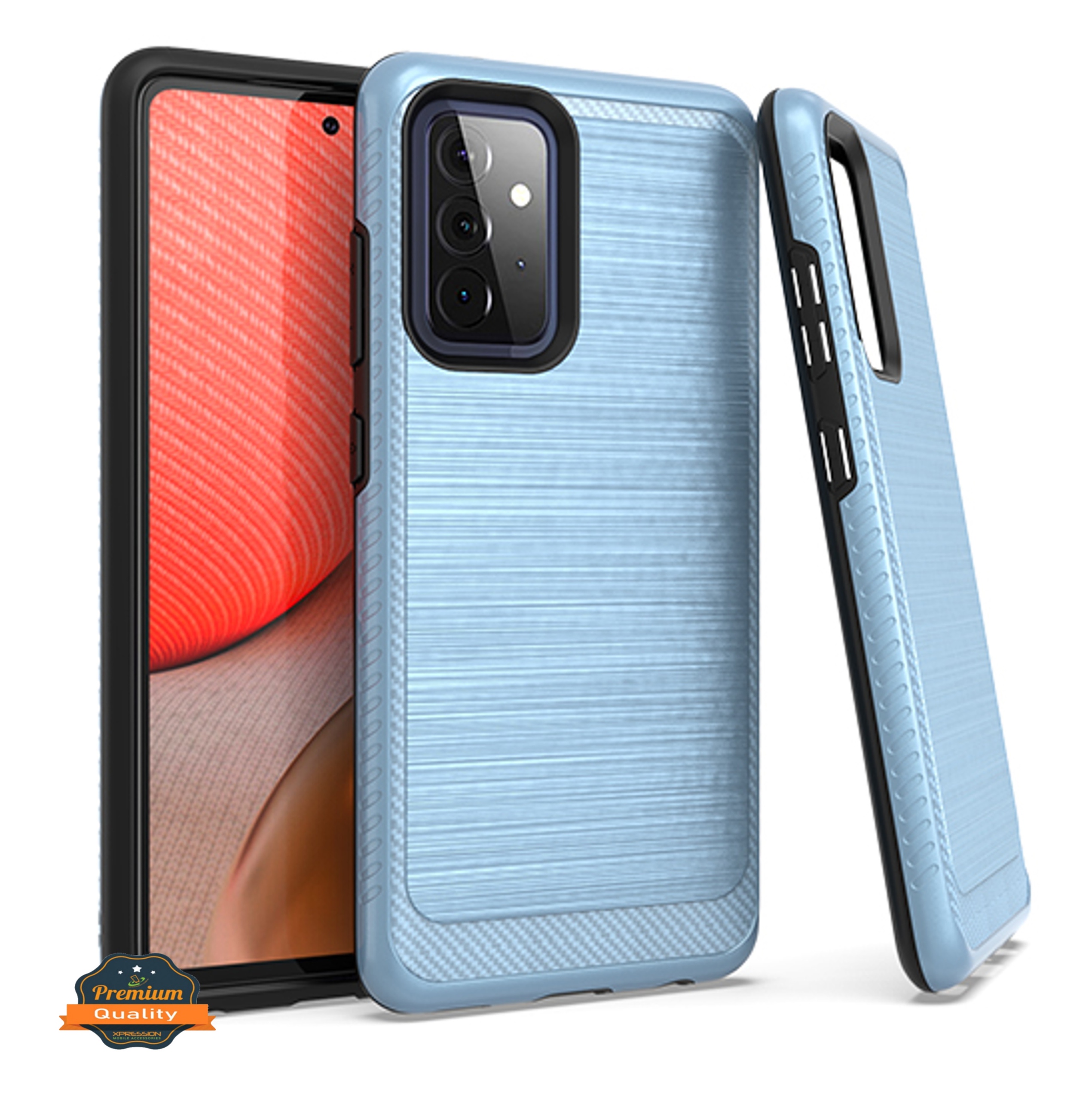 For Motorola Moto G Stylus 2022 4G Armor Texture Rugged Shock Hard Case Cover - Picture 17 of 36