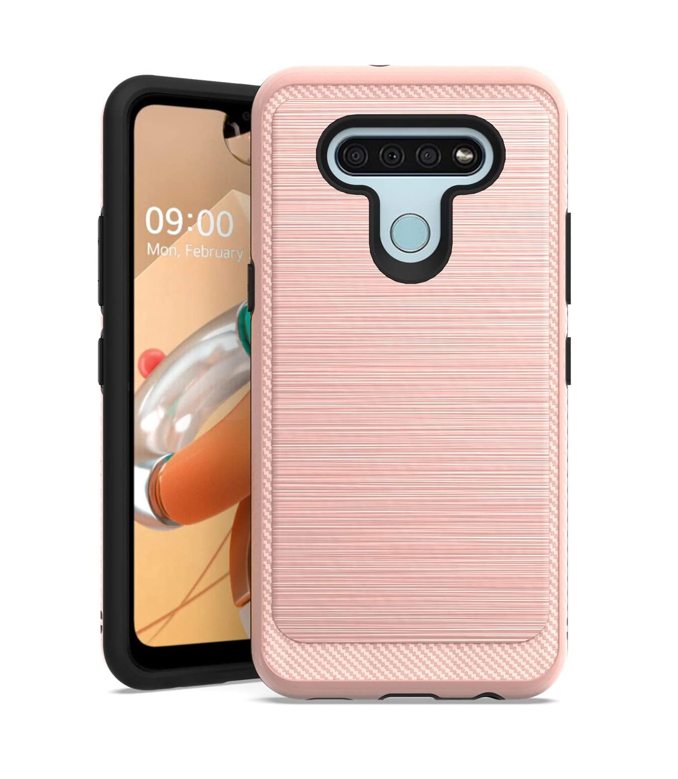 For Motorola Moto G Stylus 2022 4G Armor Texture Rugged Shock Hard Case Cover - Picture 25 of 36