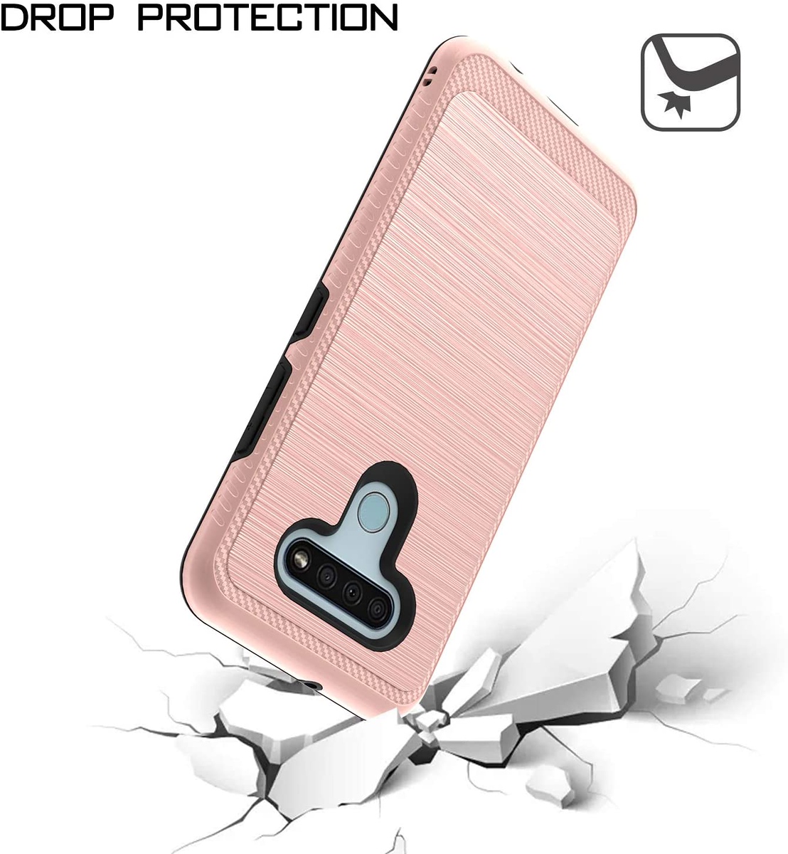 For Motorola Moto G Stylus 2022 4G Armor Texture Rugged Shock Hard Case Cover - Picture 26 of 36