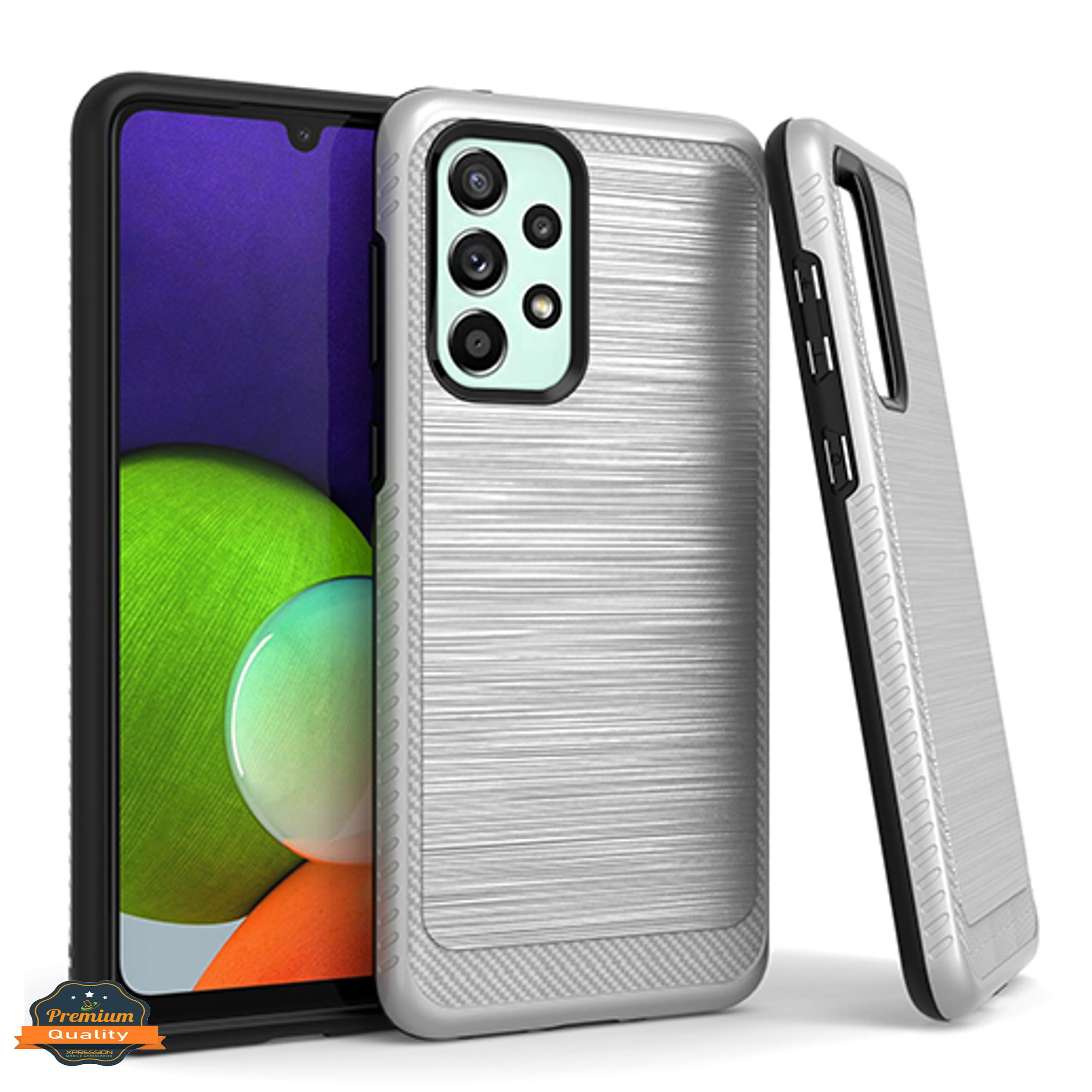 For Motorola Moto G Stylus 2022 4G Armor Texture Rugged Shock Hard Case Cover - Picture 30 of 36