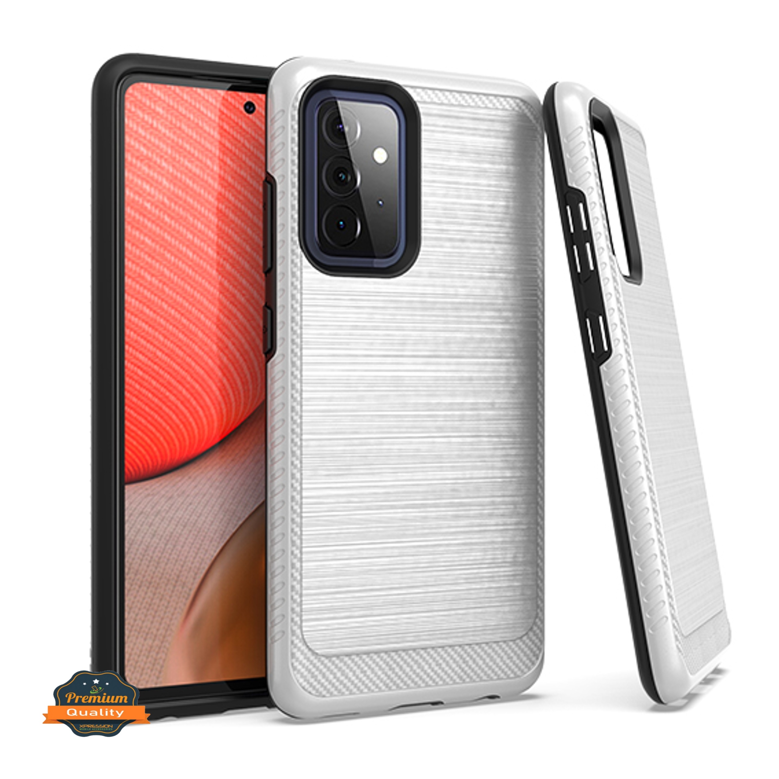 For Motorola Moto G Stylus 2022 4G Armor Texture Rugged Shock Hard Case Cover - Picture 31 of 36