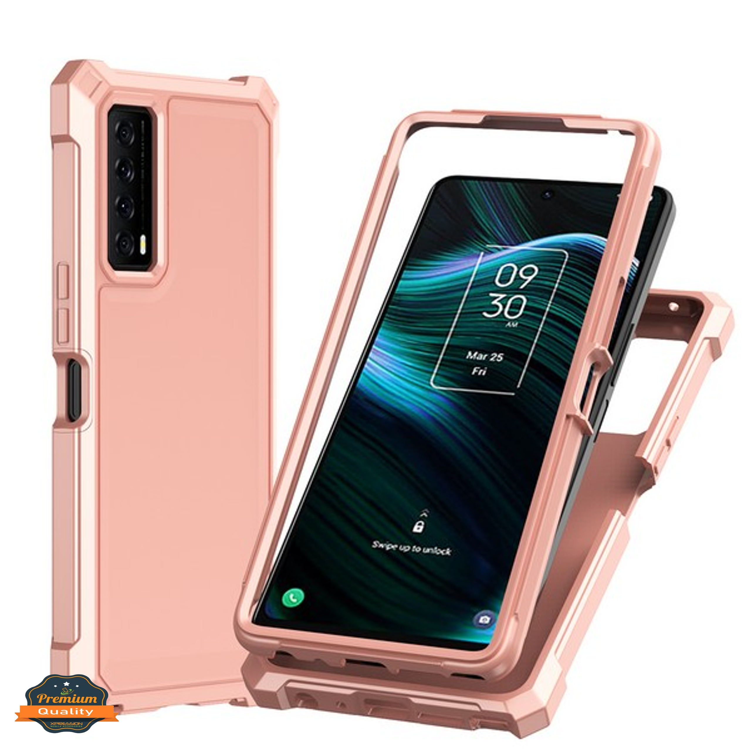 Per Cricket Ovation 3, AT&T Motivate Max Hybrid 2in1 custodia rigida resistente - Foto 50 di 96