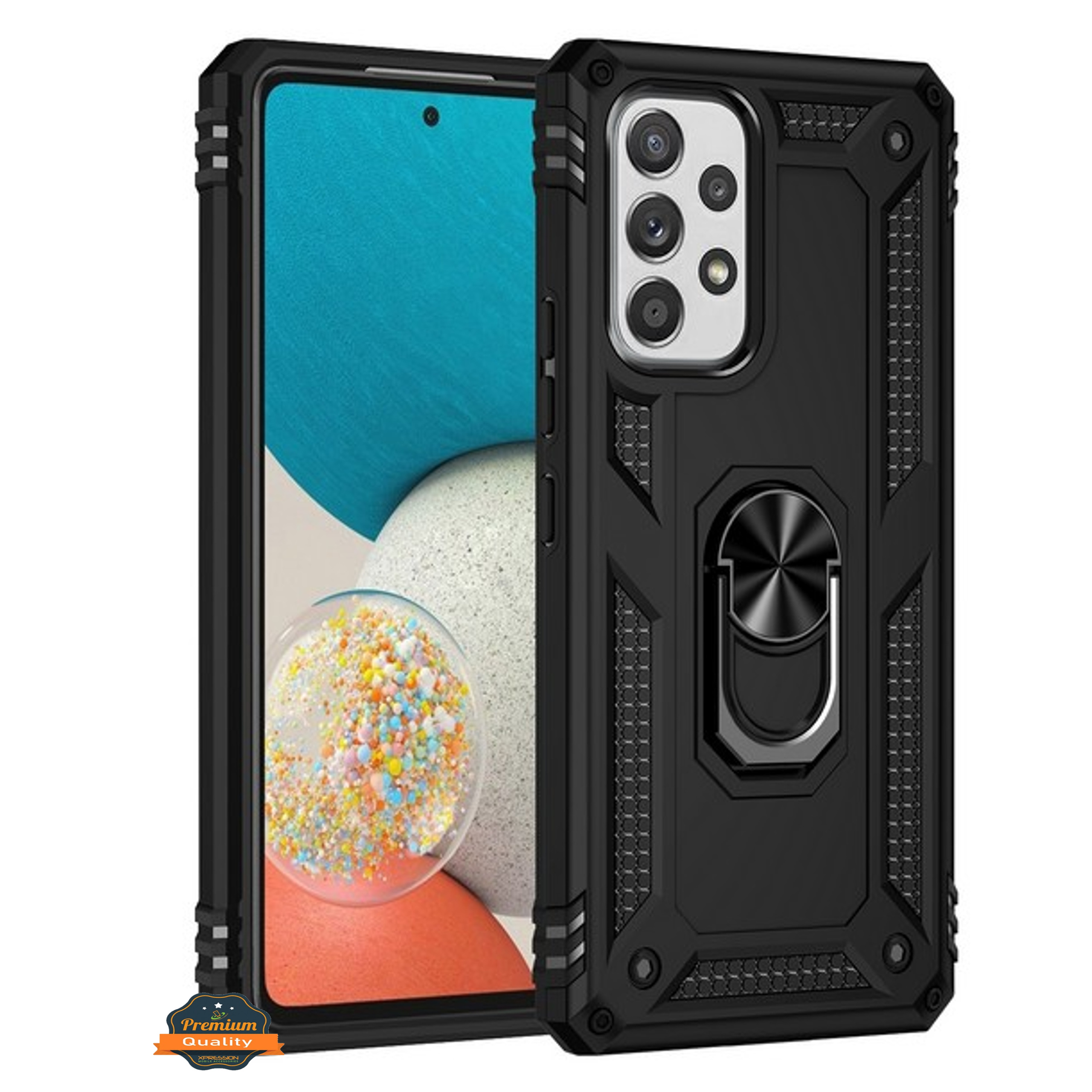 Funda protectora de poliuretano termoplástico 360° híbrido de doble capa híbrido para Samsung Galaxy A03S - Imagen 11 de 64
