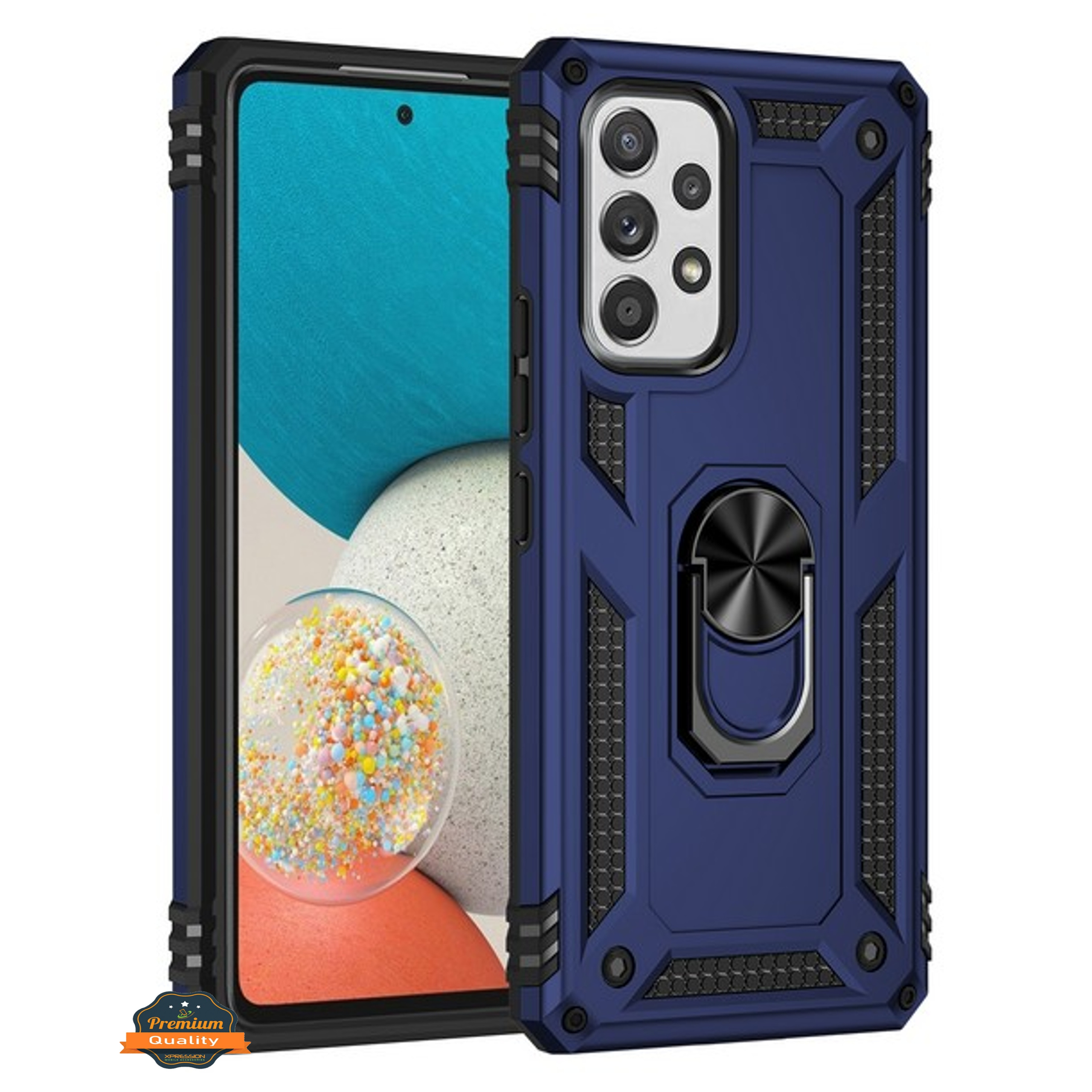 Funda protectora de poliuretano termoplástico 360° híbrido de doble capa híbrido para Samsung Galaxy A03S - Imagen 20 de 64