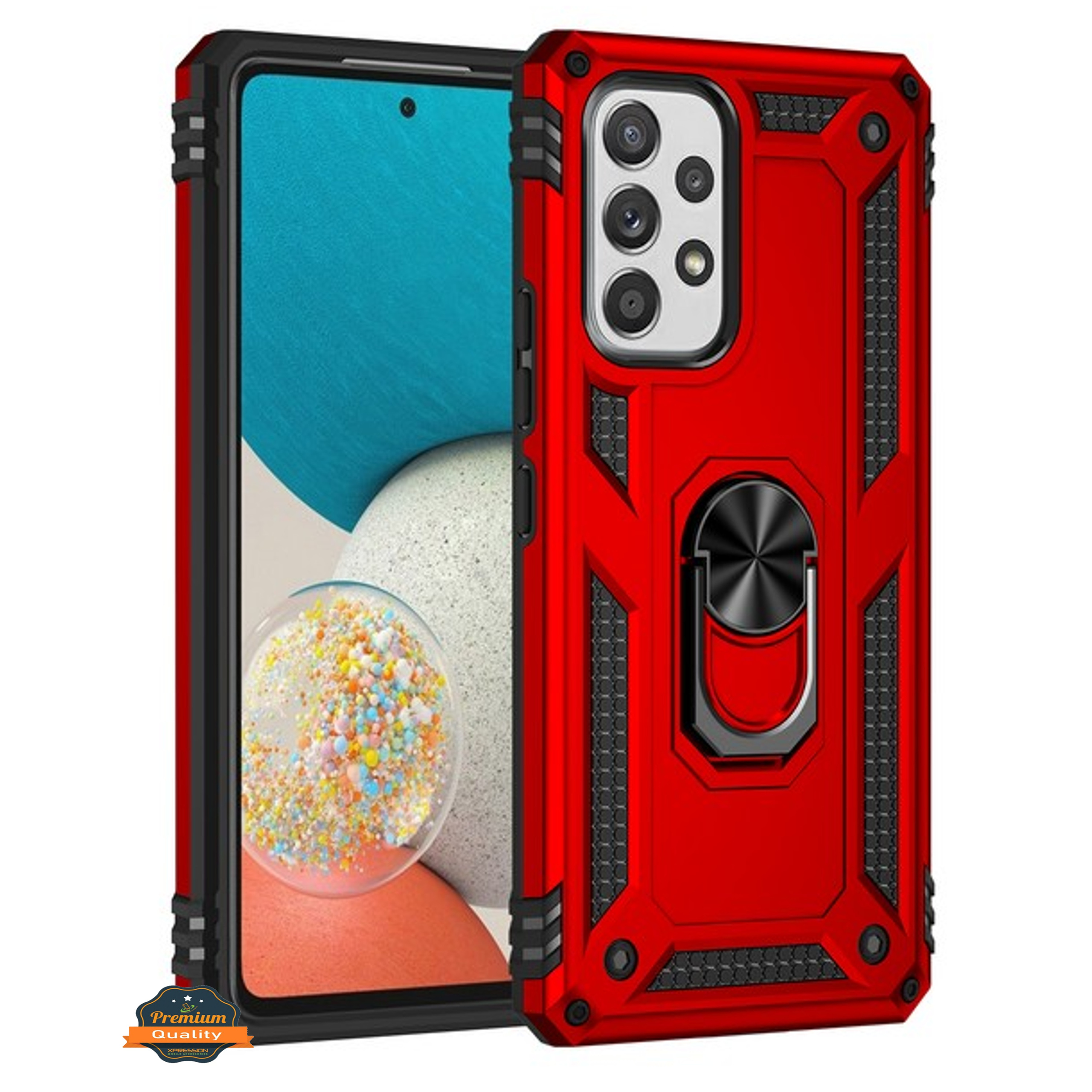 Funda protectora de poliuretano termoplástico 360° híbrido de doble capa híbrido para Samsung Galaxy A03S - Imagen 38 de 64