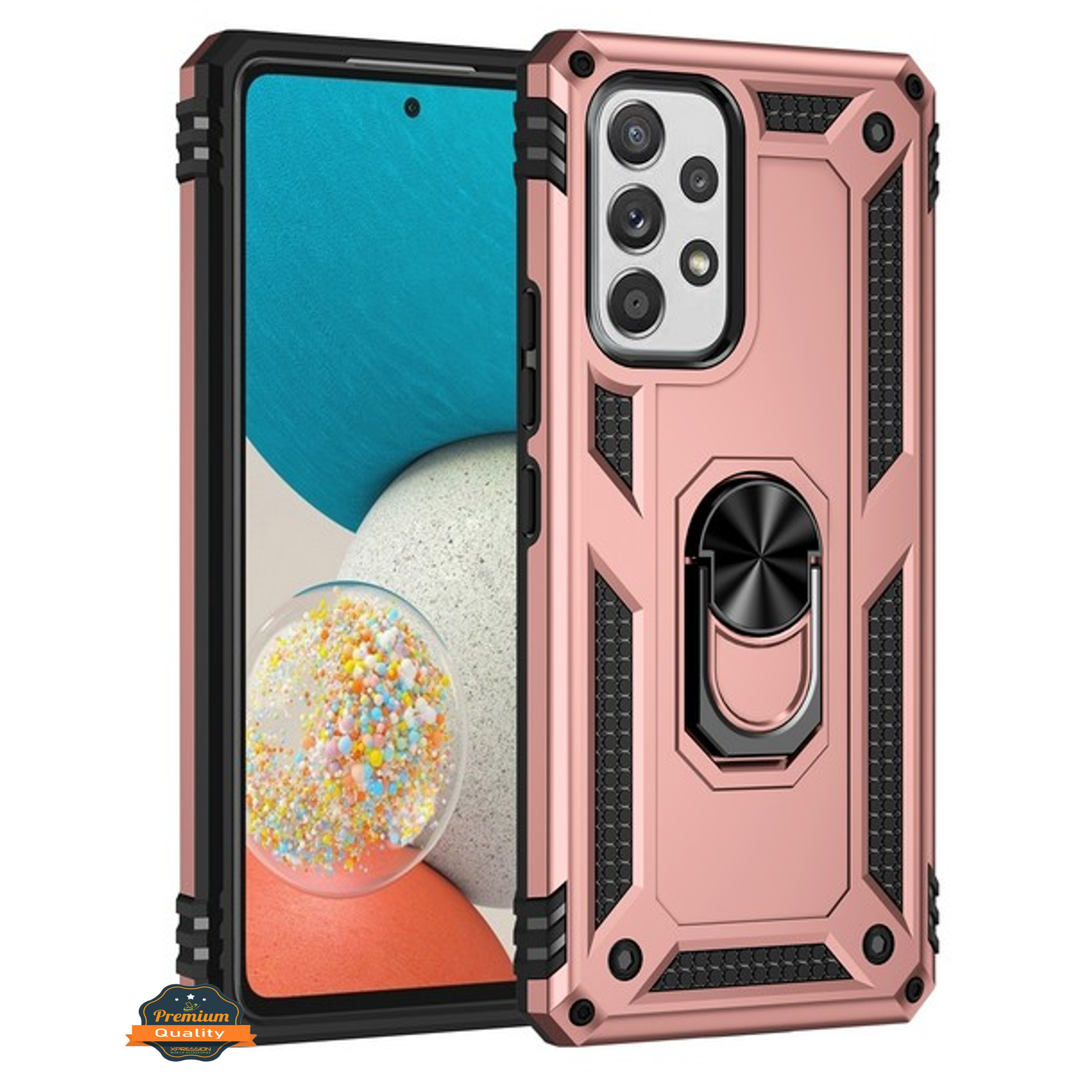 Funda protectora de poliuretano termoplástico 360° híbrido de doble capa híbrido para Samsung Galaxy A03S - Imagen 48 de 64
