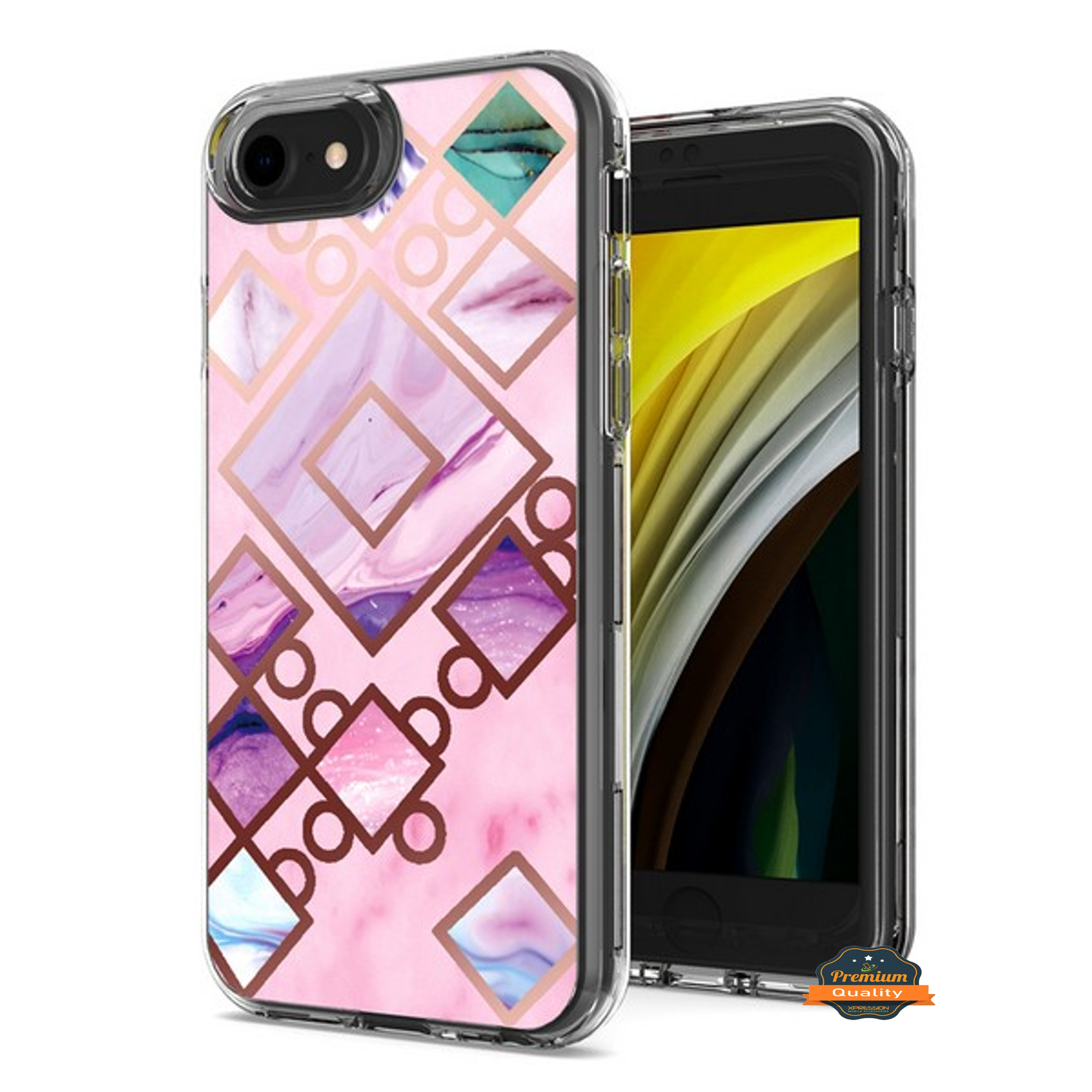 For Samsung Galaxy A13 5G Hybrid Fashion Marble Design Hard Back PC Case Cover - Picture 32 of 50