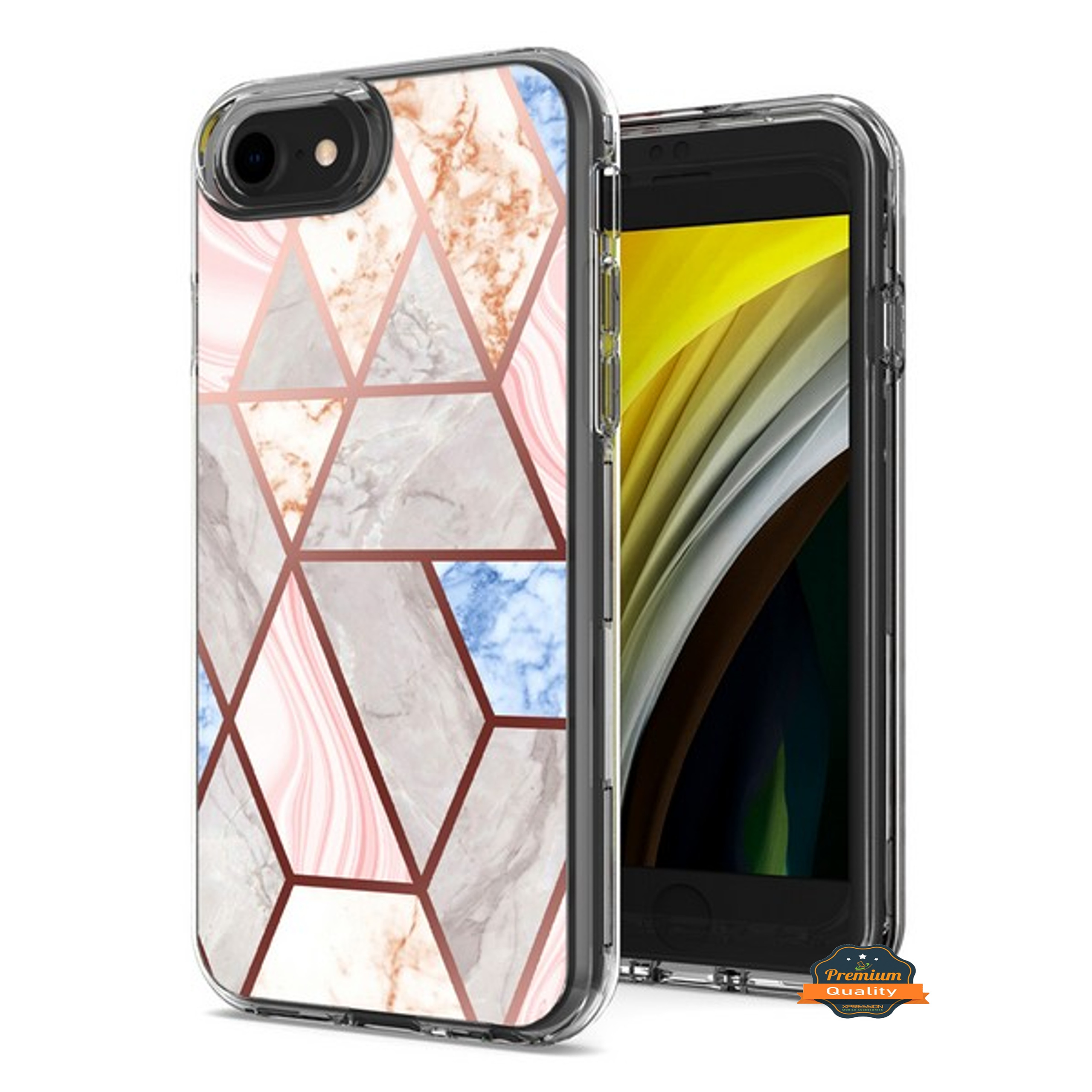 For Samsung Galaxy A13 5G Hybrid Fashion Marble Design Hard Back PC Case Cover - Picture 39 of 50