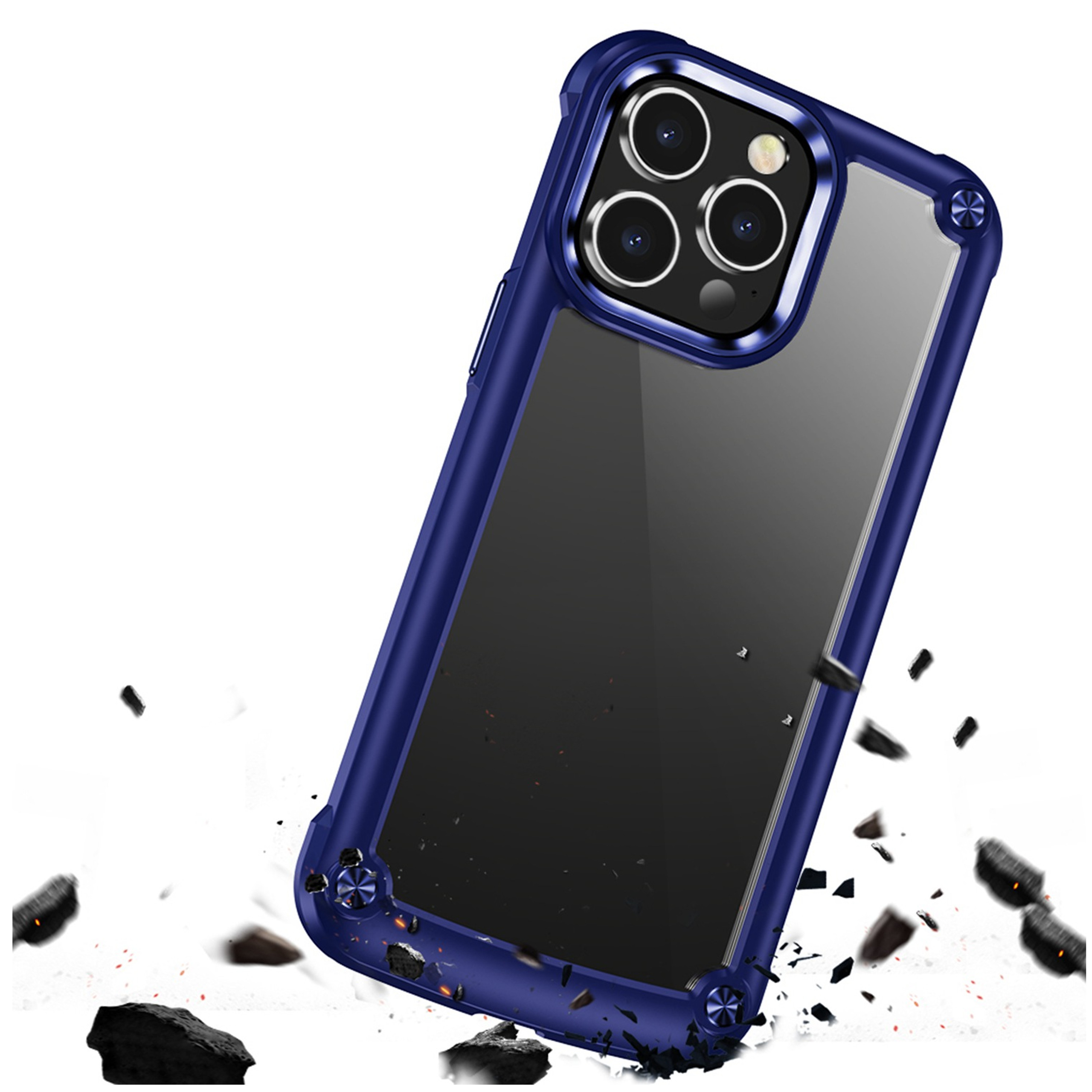 For Samsung Galaxy A14 5G Hybrid Clear back Shield Hard PC Edge Frame Case Cover - Picture 25 of 49