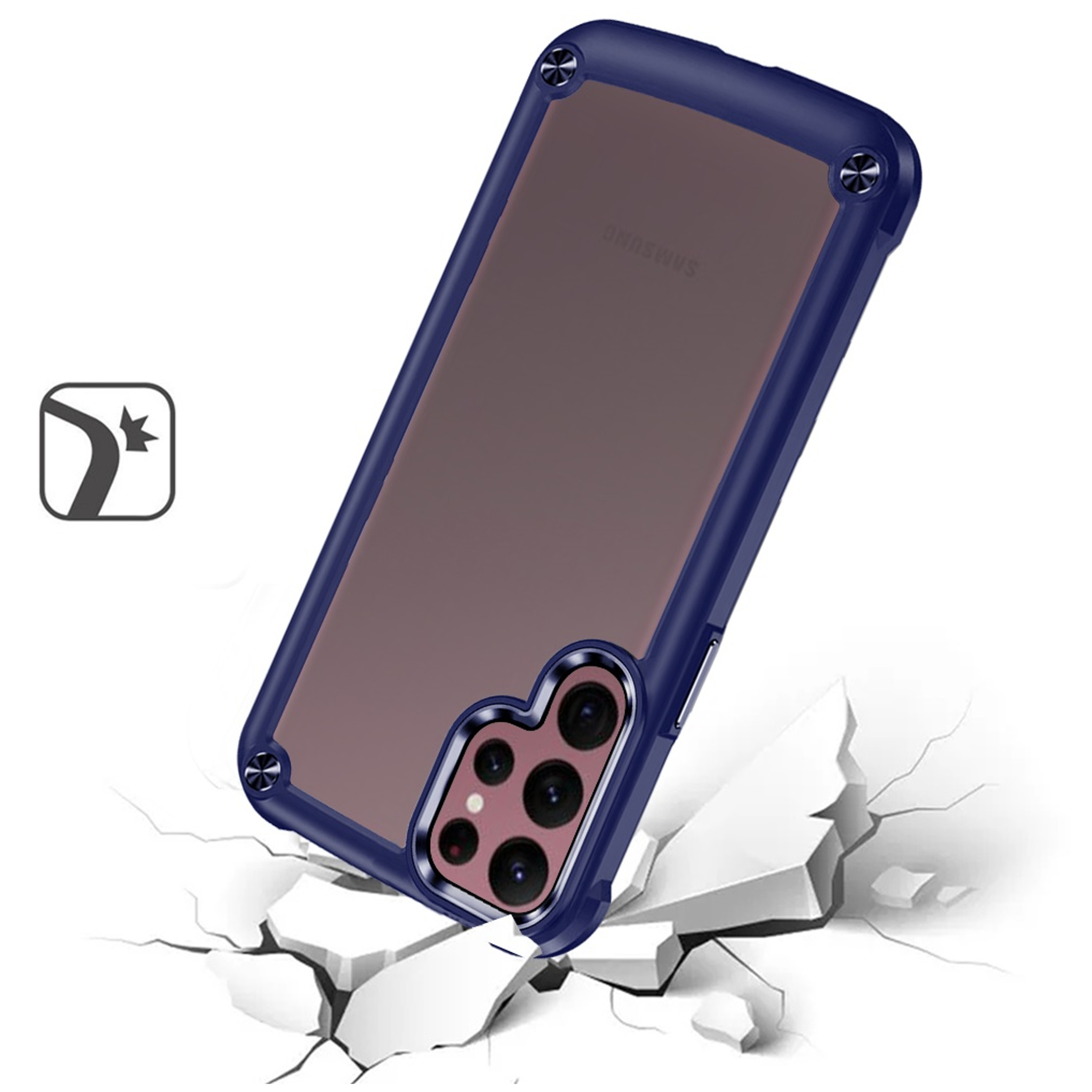 For Samsung Galaxy A14 5G Hybrid Clear back Shield Hard PC Edge Frame Case Cover - Picture 24 of 49