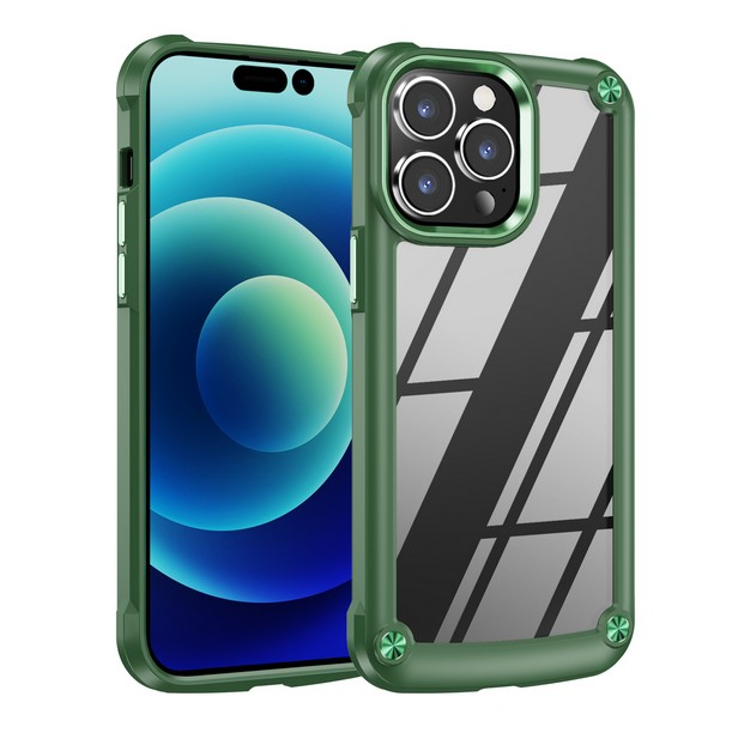 For Samsung Galaxy A14 5G Hybrid Clear back Shield Hard PC Edge Frame Case Cover - Picture 29 of 49