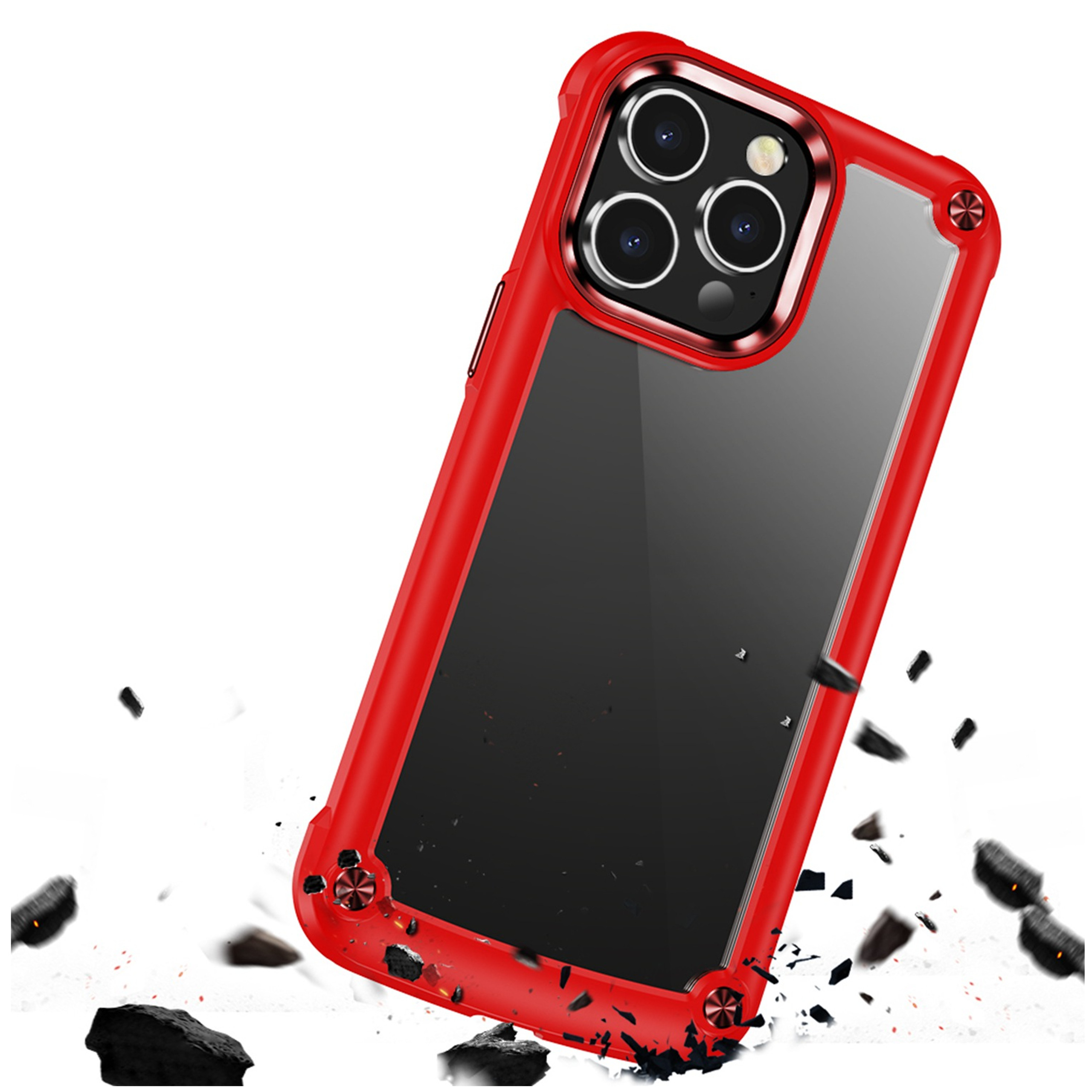 For Samsung Galaxy A14 5G Hybrid Clear back Shield Hard PC Edge Frame Case Cover - Picture 41 of 49