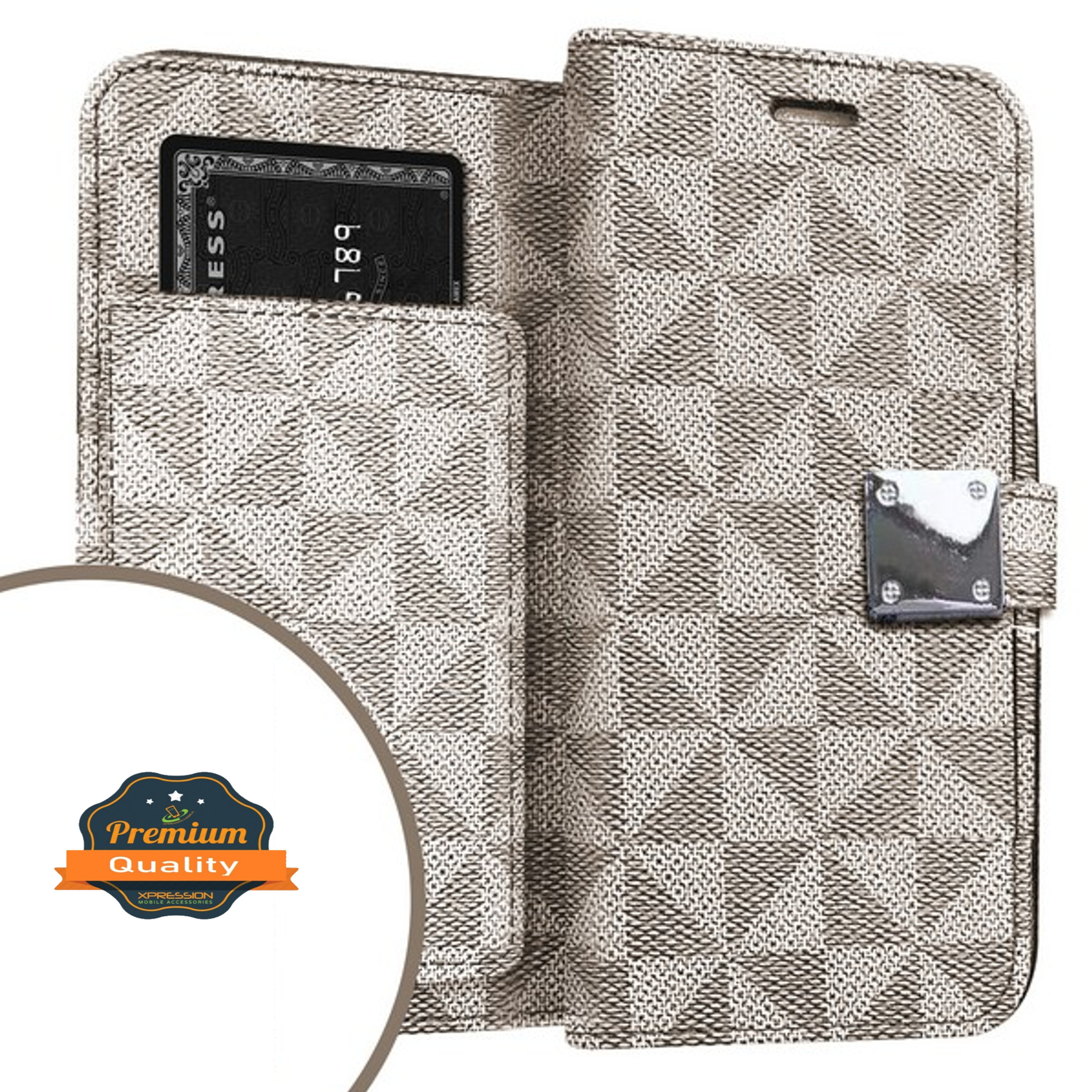 For Samsung Galaxy A14 5G Fabric Wallet Case Card Slots ID Storage Pouch Cover - Picture 26 of 31