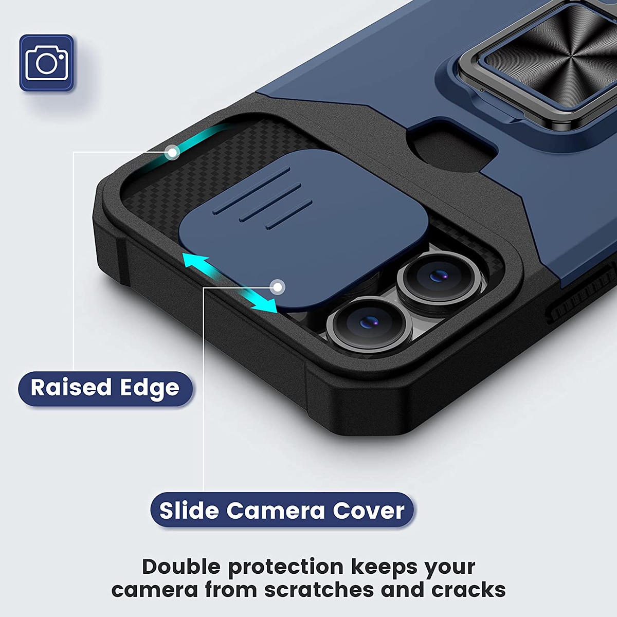 For Samsung Galaxy A15 5G Hybrid Wallet Camera Card Slot & Ring Stand Case Cover - Picture 22 of 45